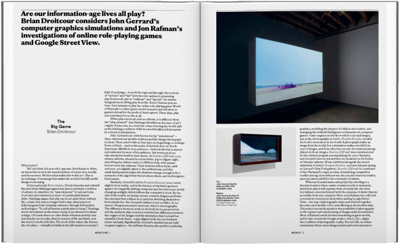Playtime: Aperture 212, Fall 2013
