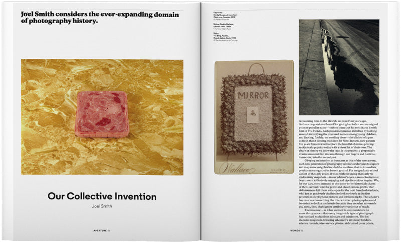 Photography as you don’t know it: Aperture 213, Winter 2013