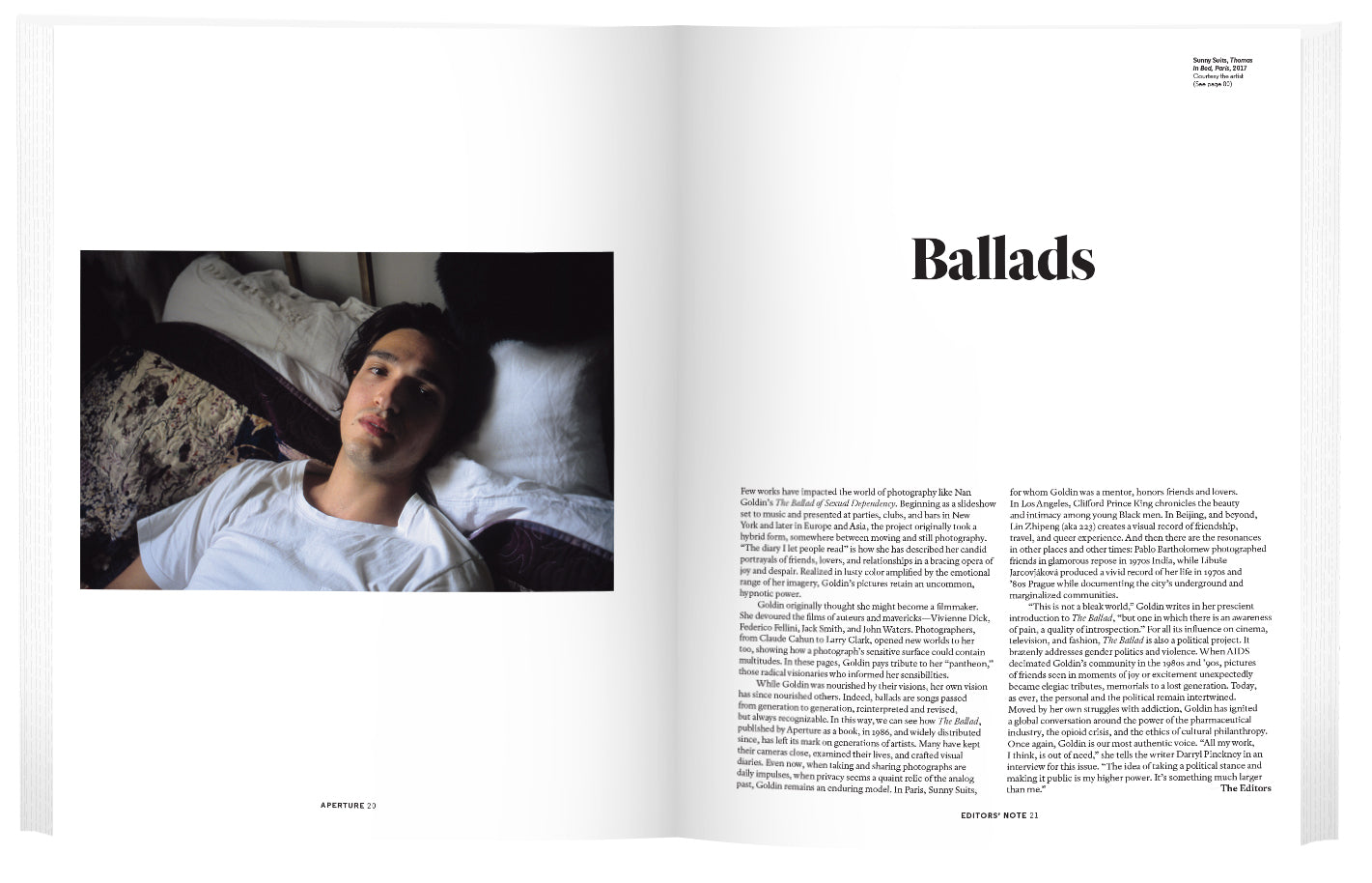 Ballads: Aperture 239, Summer 2020