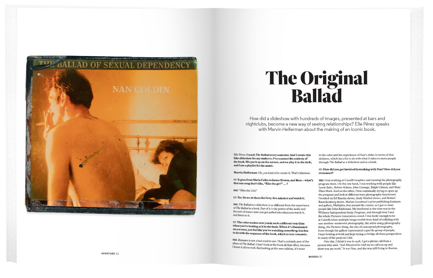 Ballads: Aperture 239, Summer 2020