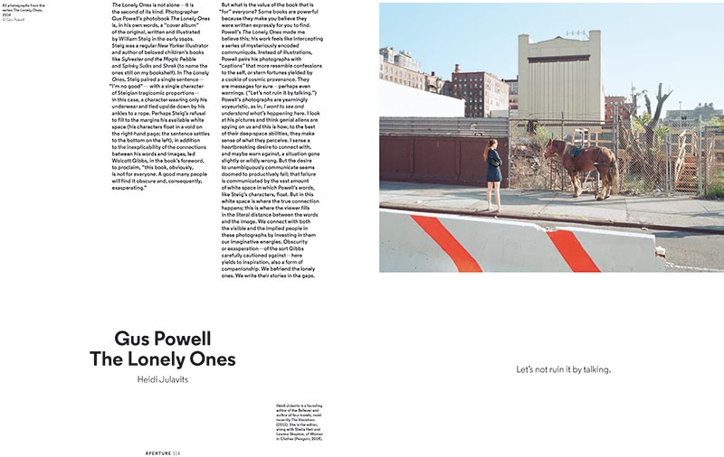 Lit: Aperture 217, Winter 2014