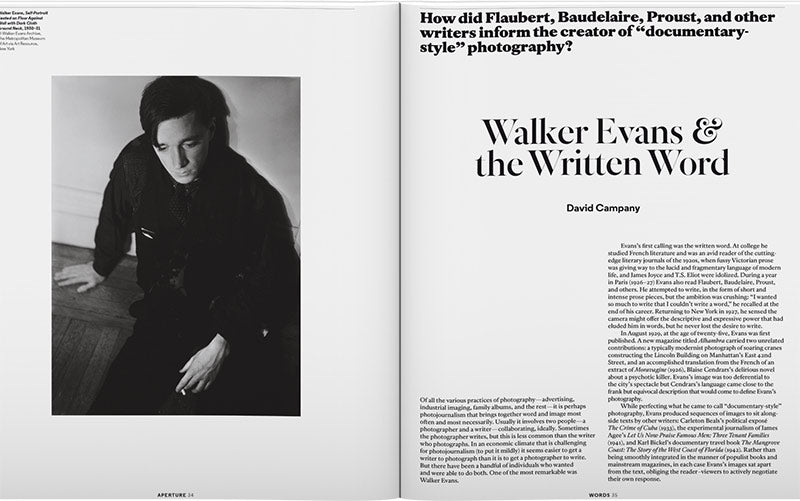 Lit: Aperture 217, Winter 2014
