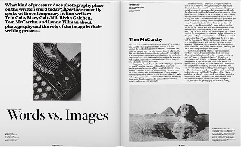 Lit: Aperture 217, Winter 2014