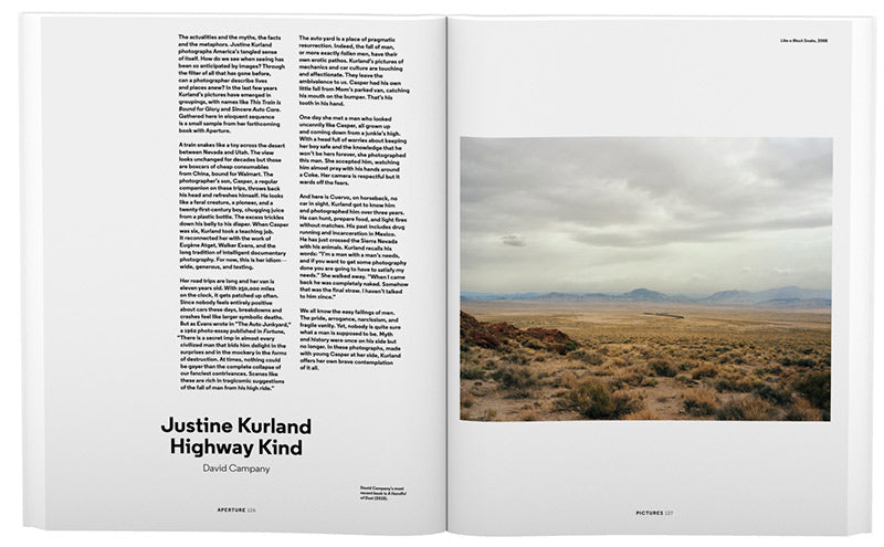 Odyssey: Aperture 222, Spring 2016