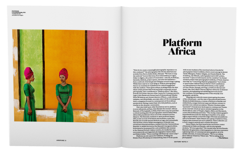 Platform Africa: Aperture 227, Summer 2017
