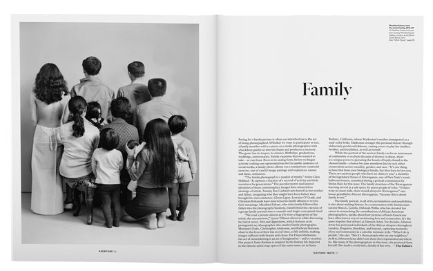Family: Aperture 233, Winter 2018