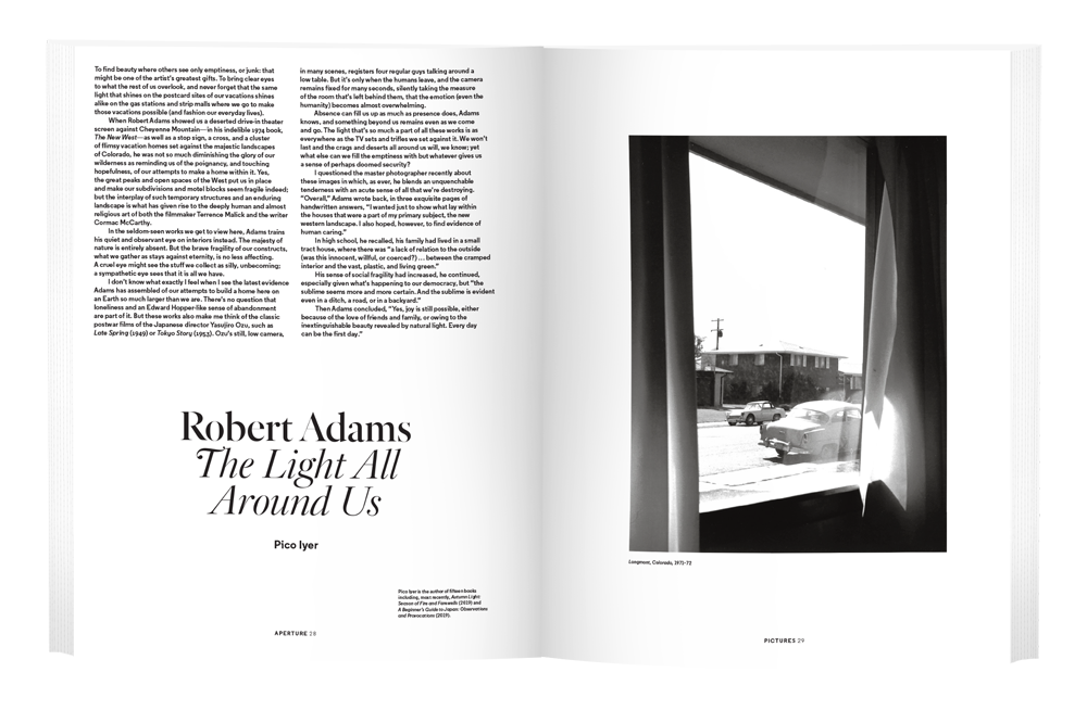 House & Home: Aperture 238, Spring 2020