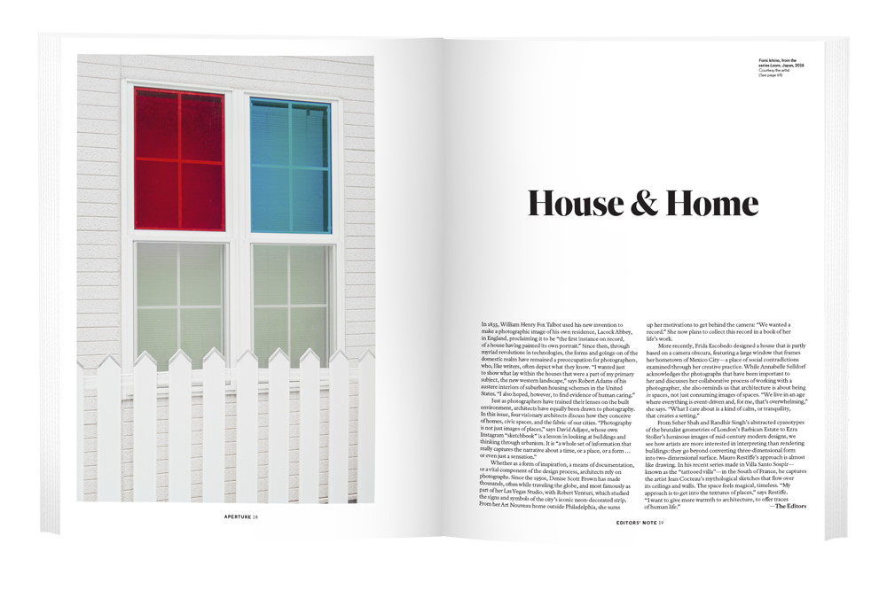 House & Home: Aperture 238, Spring 2020