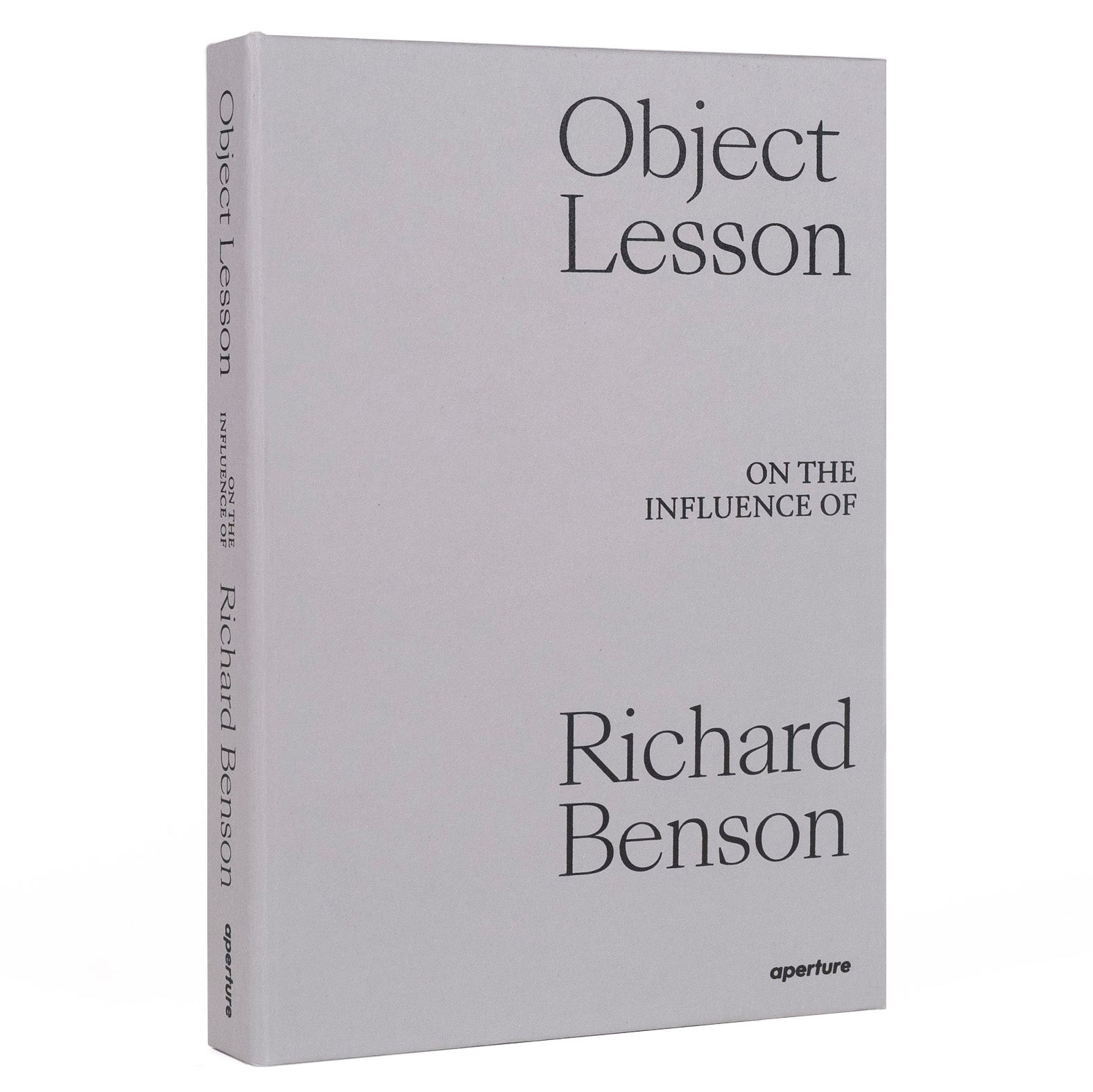Object Lesson: On the Influence of Richard Benson