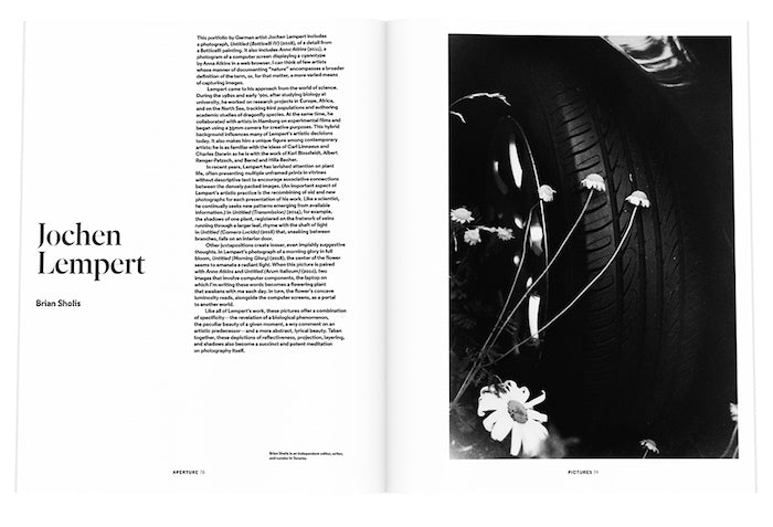 Earth: Aperture 234, Spring 2019