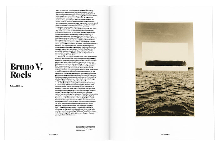 Earth: Aperture 234, Spring 2019