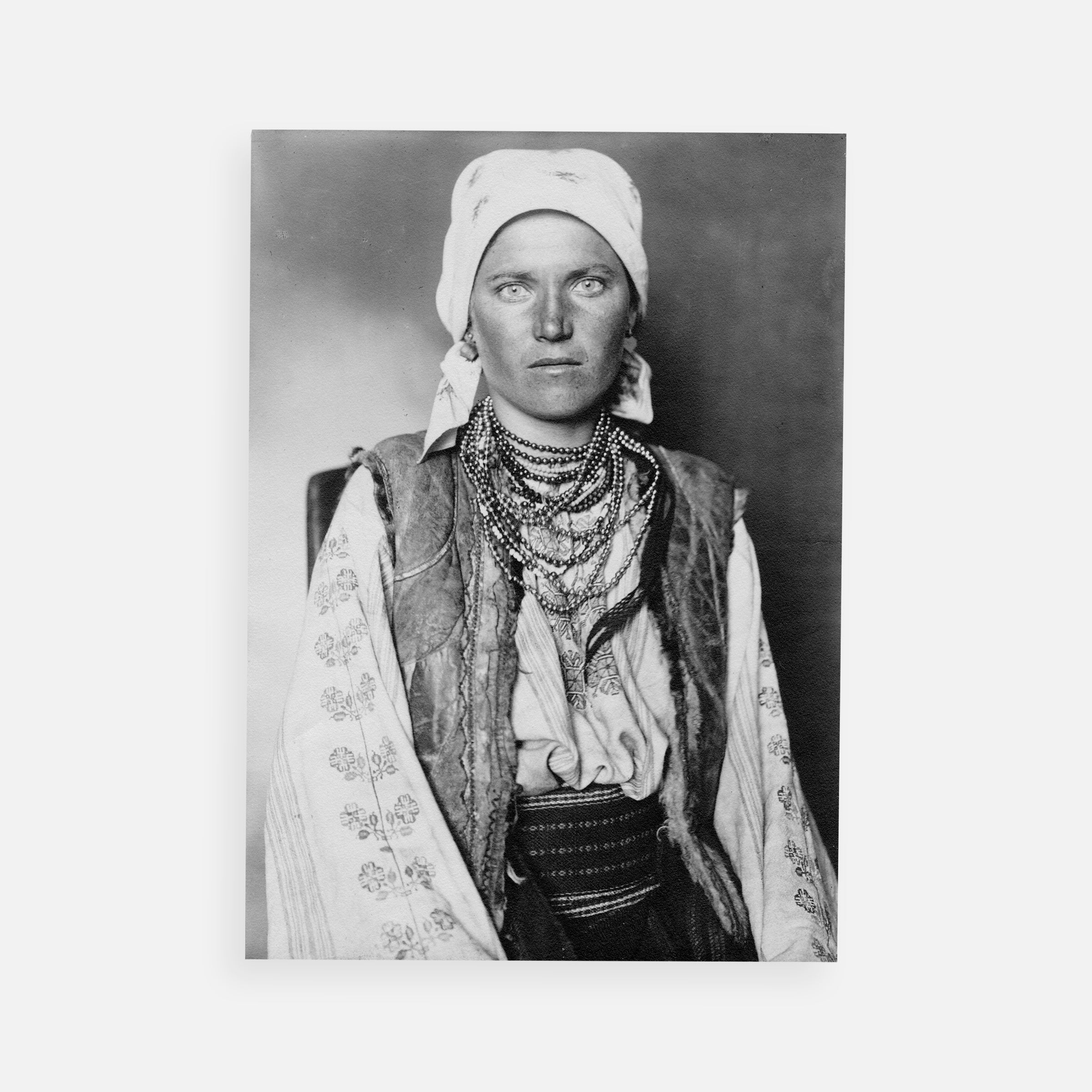 Augustus F. Sherman: Ruthenian Woman from the former Kingdom of Ruthenian, which once covered an area from Ukraine to northern Romania