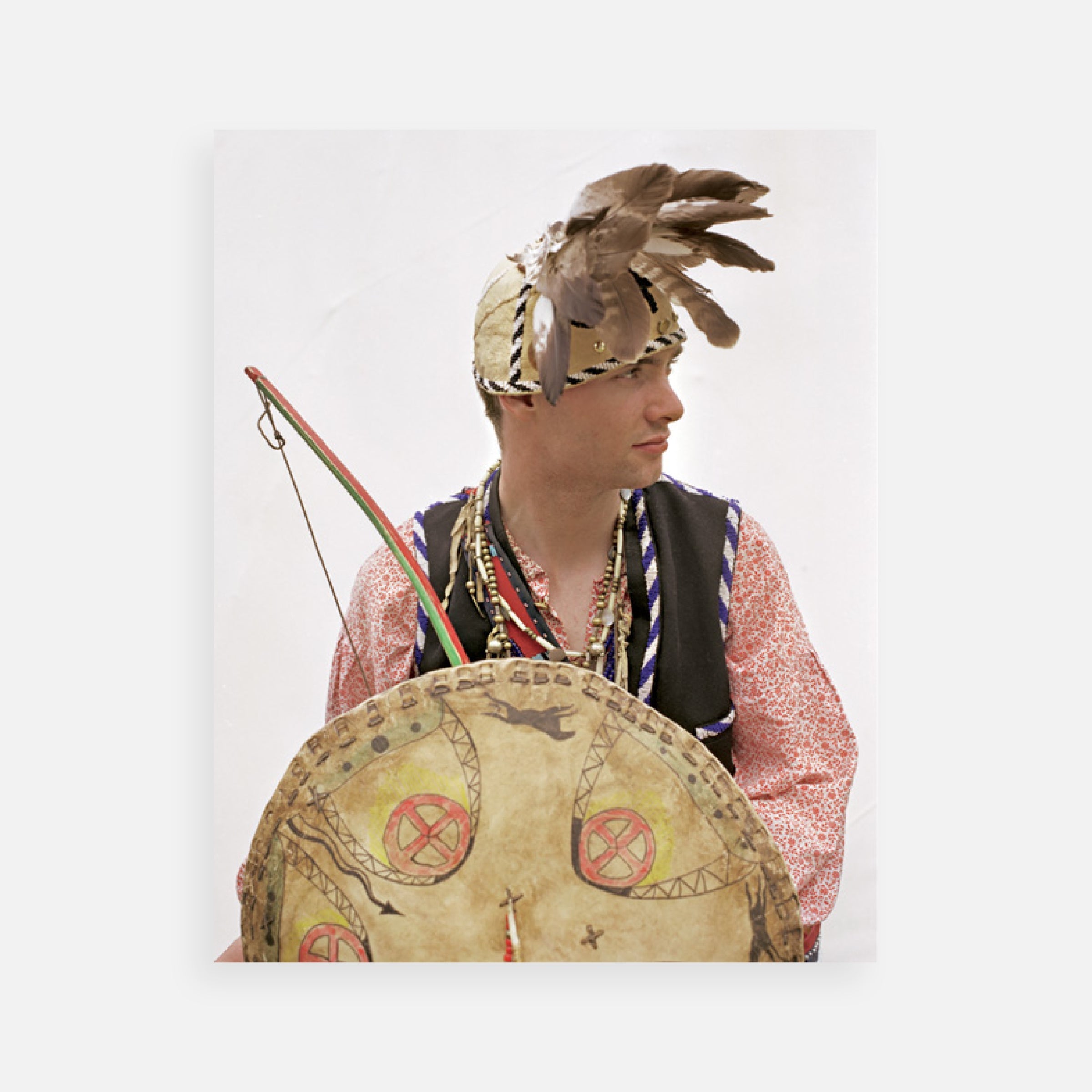 Andrea Robbins & Max Becher: Young Man with Shield, 1997-98