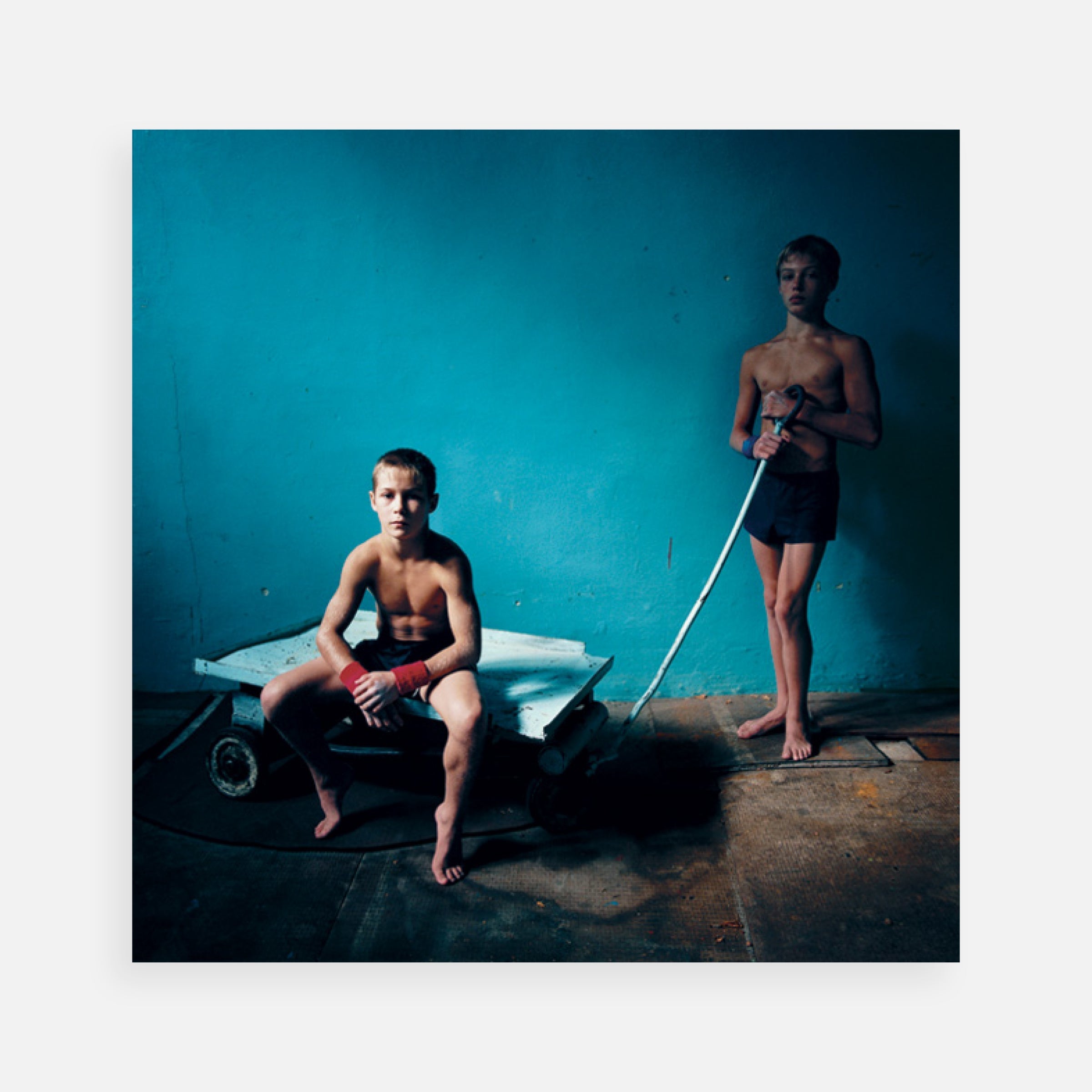 Michal Chelbin: Two Athletes, Ukraine, 2006