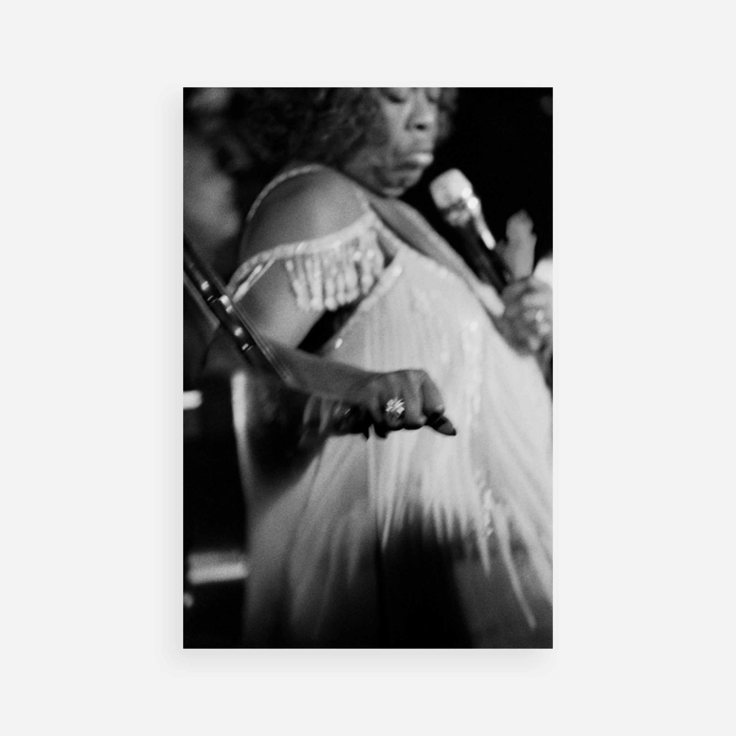 Larry Fink: Sarah Vaughan, New York City, November 1988
