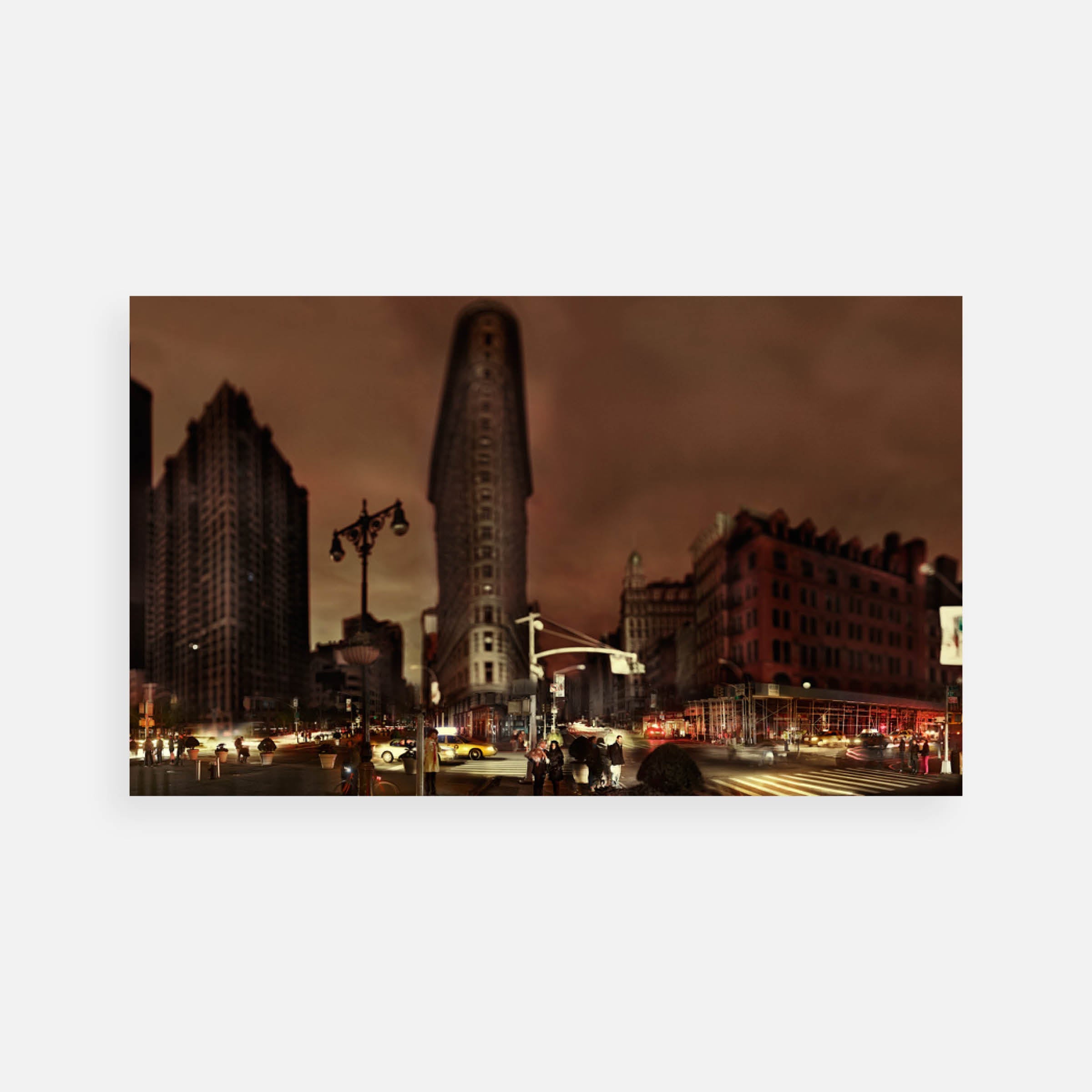 Jeff Chien-Hsing Liao: Flatiron, Halloween after Hurricane Sandy, New York, 2012