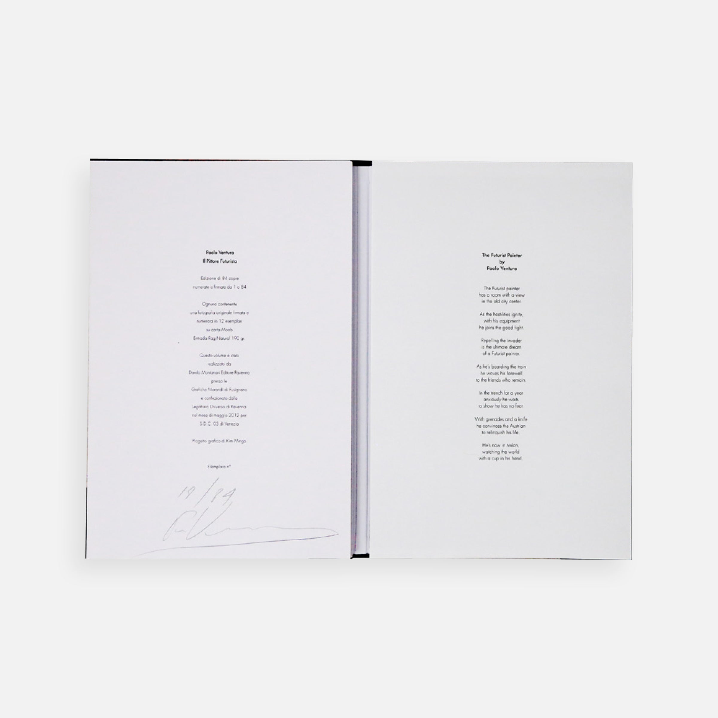 Paolo Ventura: Il Pittore Futurista