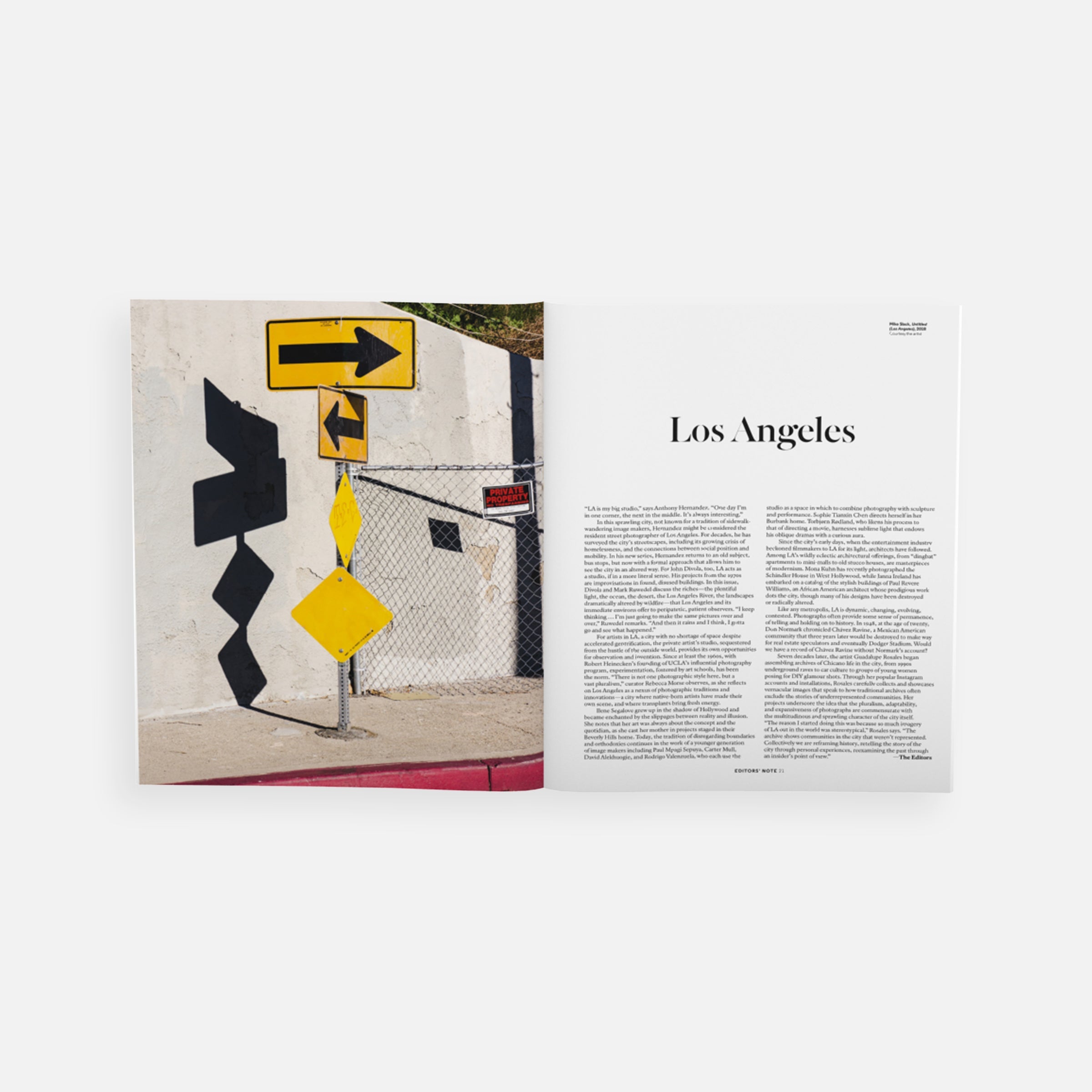 Los Angeles: Aperture 232, Fall 2018