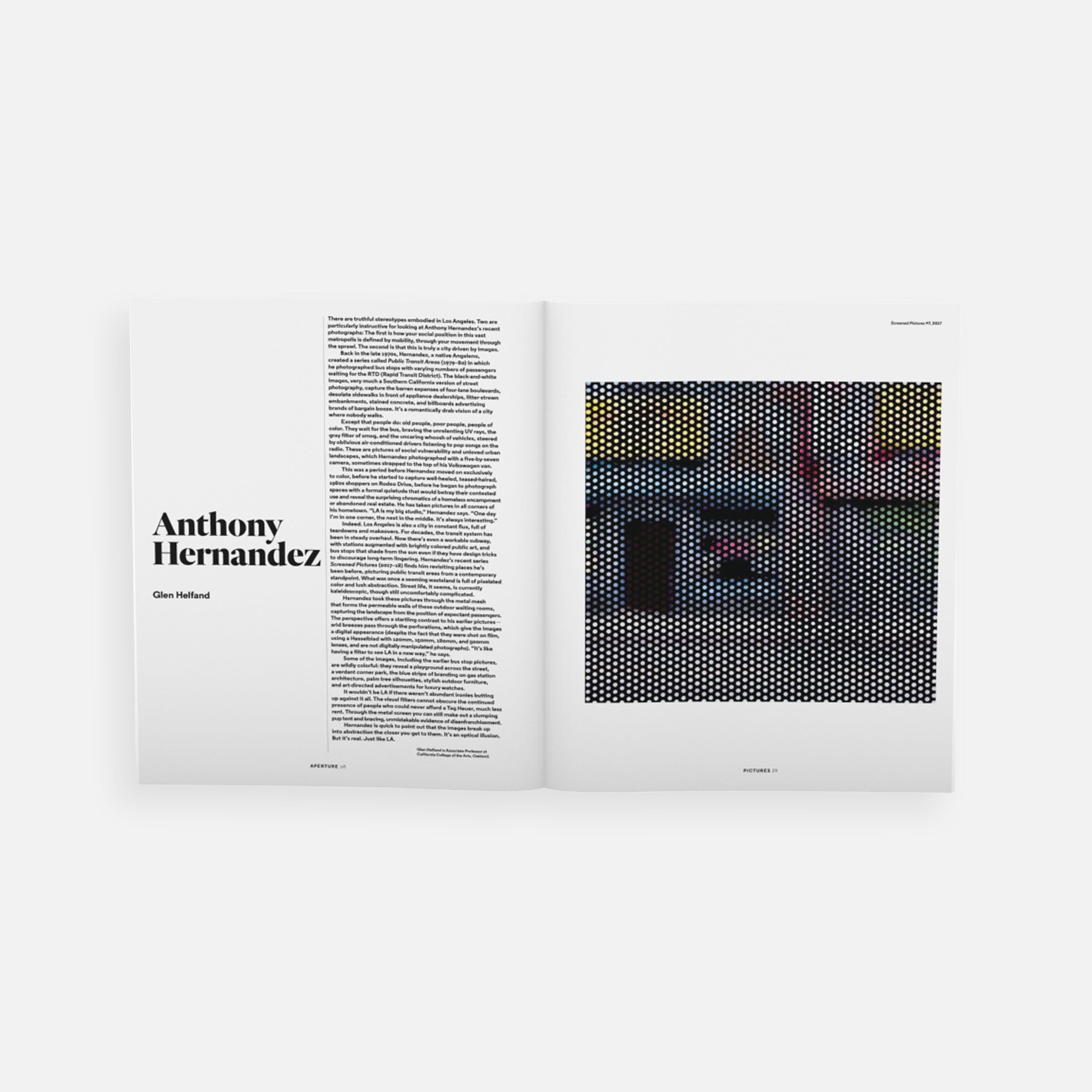 Los Angeles: Aperture 232, Fall 2018