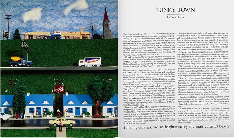 Our Town: Aperture 127, Spring 1992