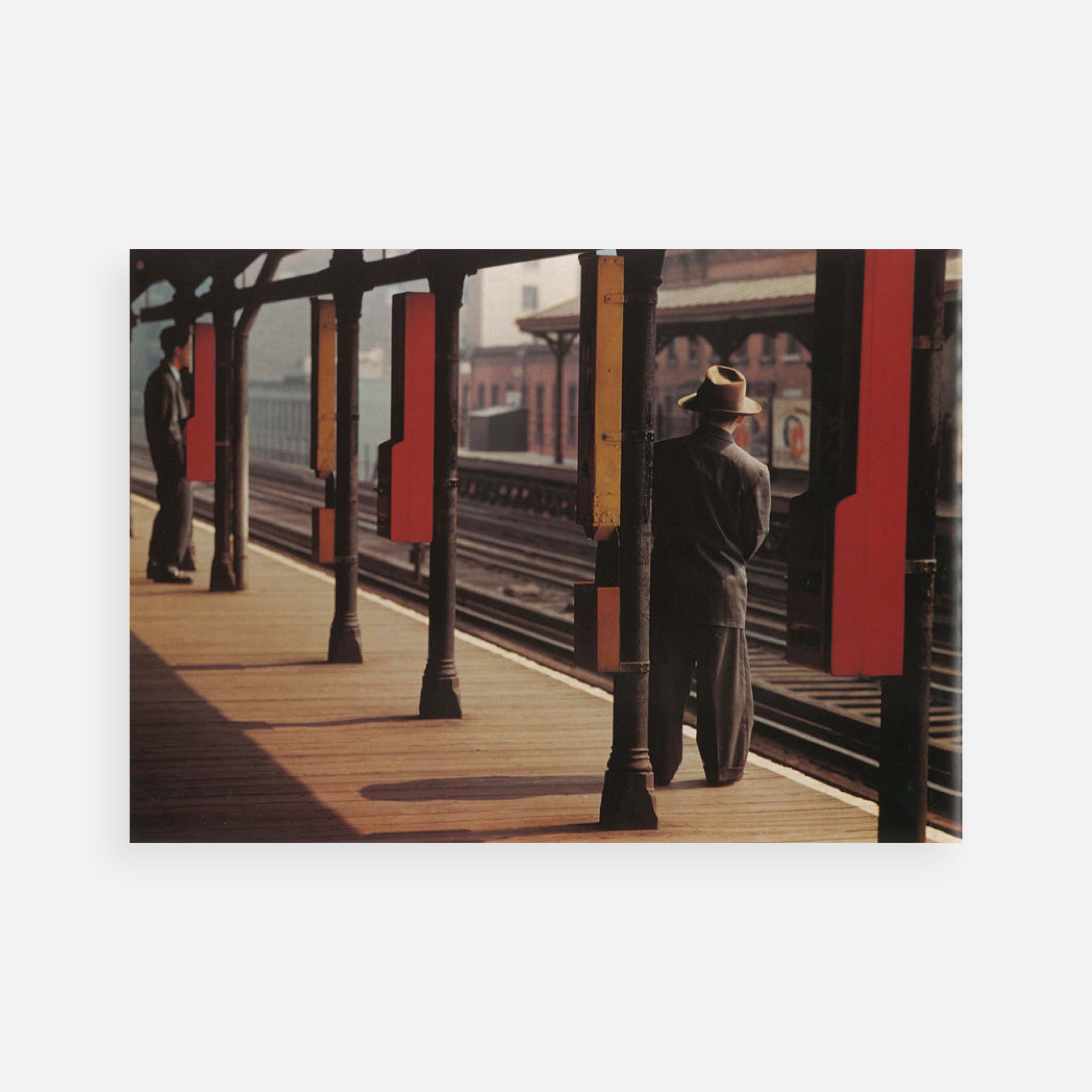 Esther Bubley: Third Avenue Elevated Train, New York City, ca. 1951