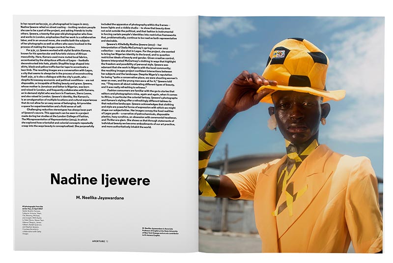 Elements of Style: Aperture 228, Fall 2017