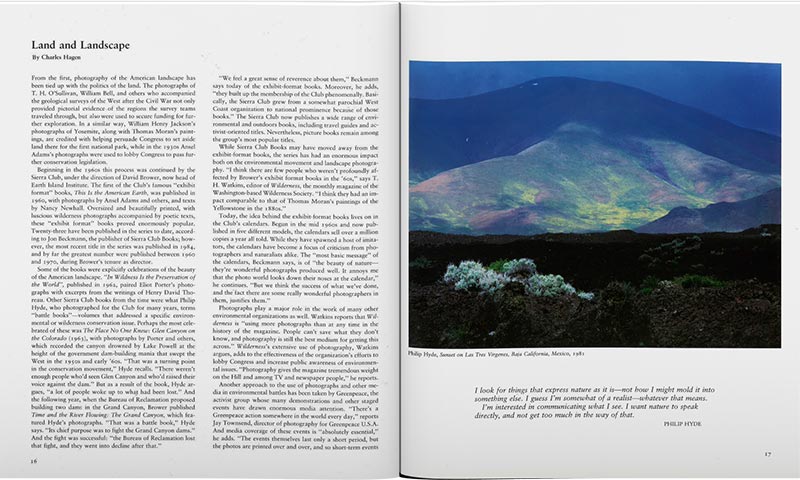 Beyond Wilderness: Aperture 120, Fall 1990
