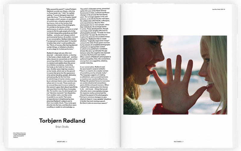 Performance: Aperture 221, Winter 2015