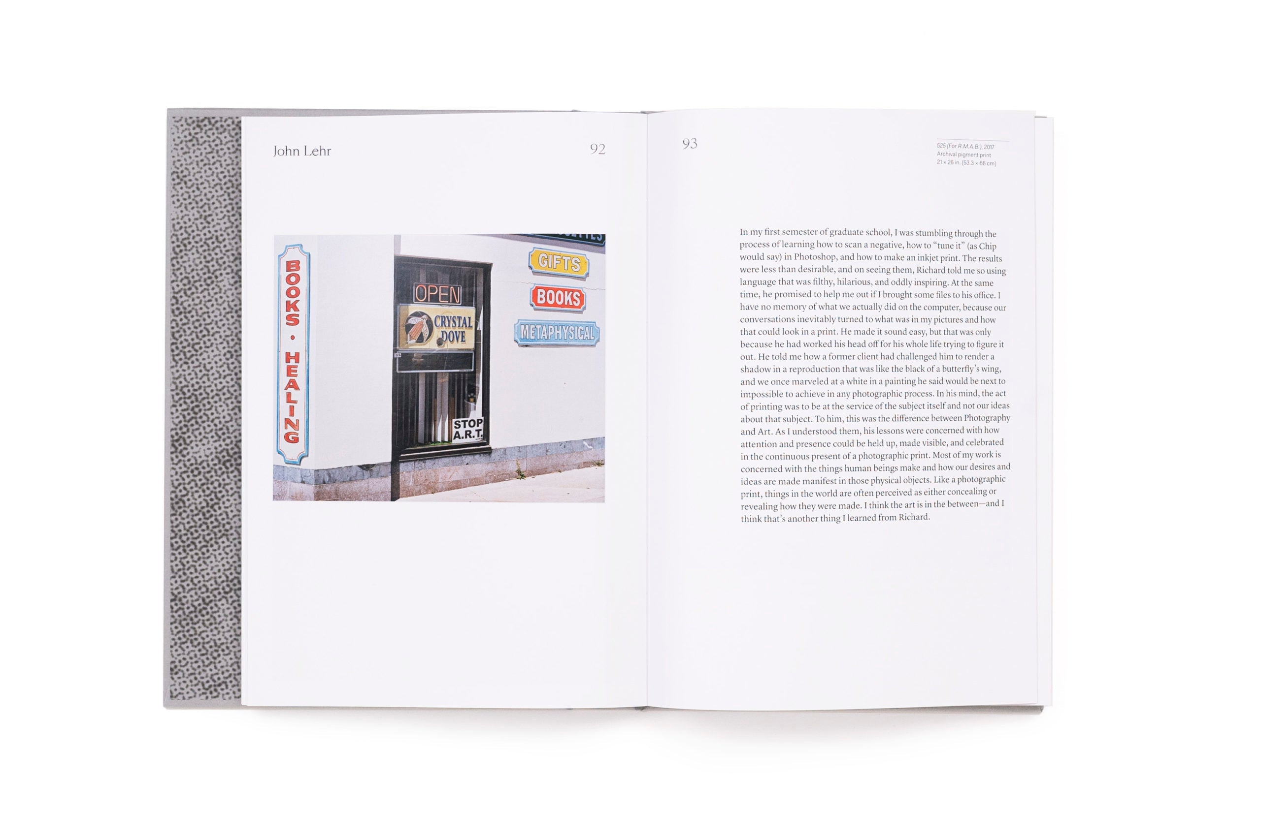 Object Lesson: On the Influence of Richard Benson