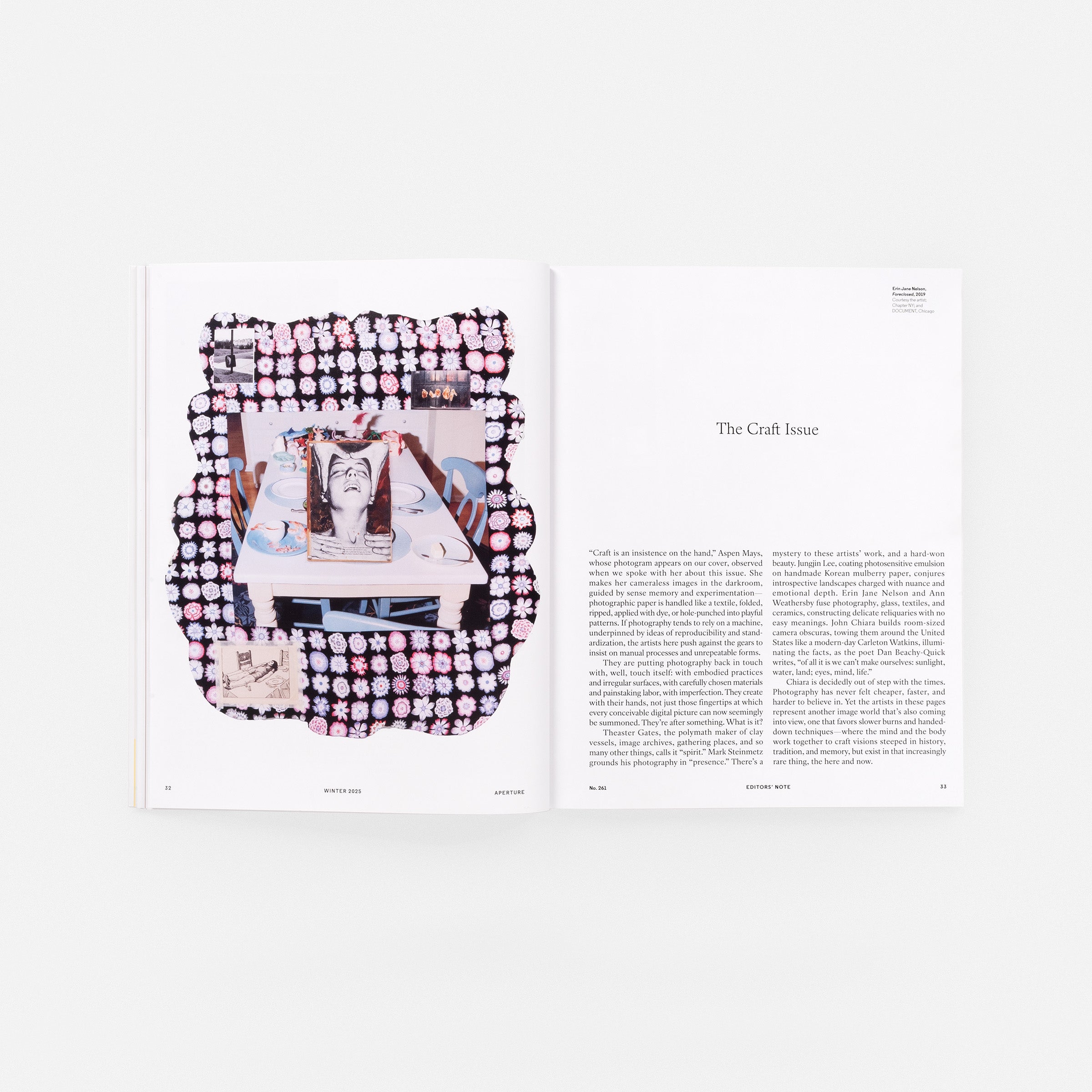 The Craft Issue: Aperture No. 261, Winter 2025