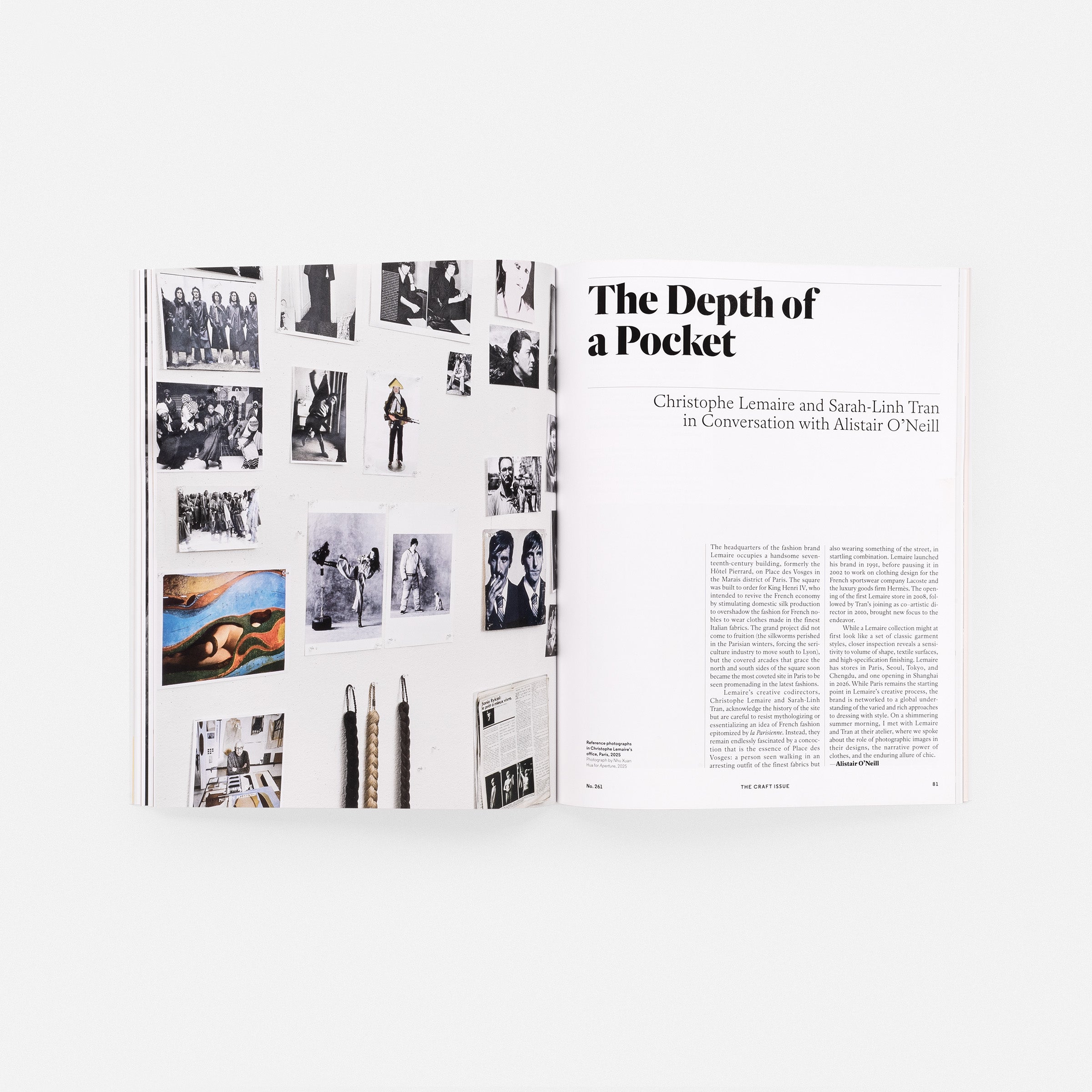 The Craft Issue: Aperture No. 261, Winter 2025