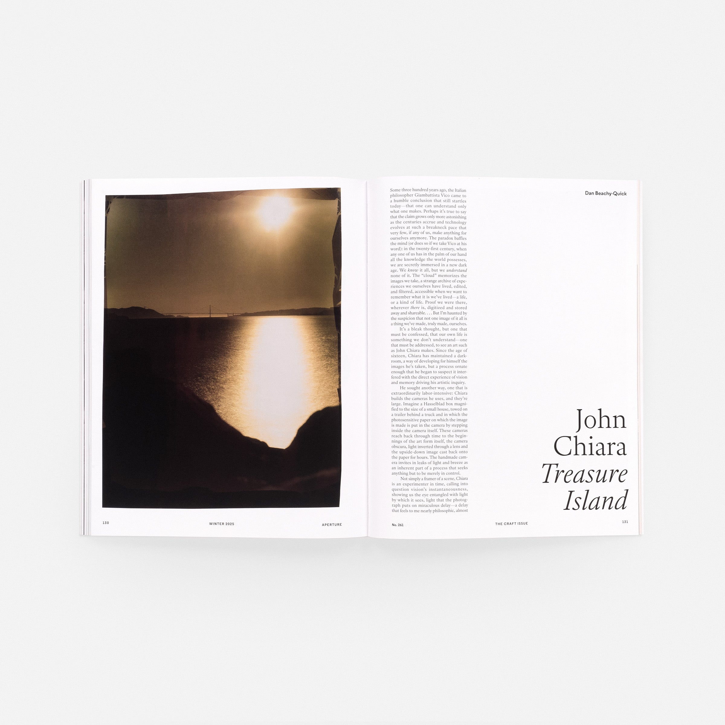 The Craft Issue: Aperture No. 261, Winter 2025