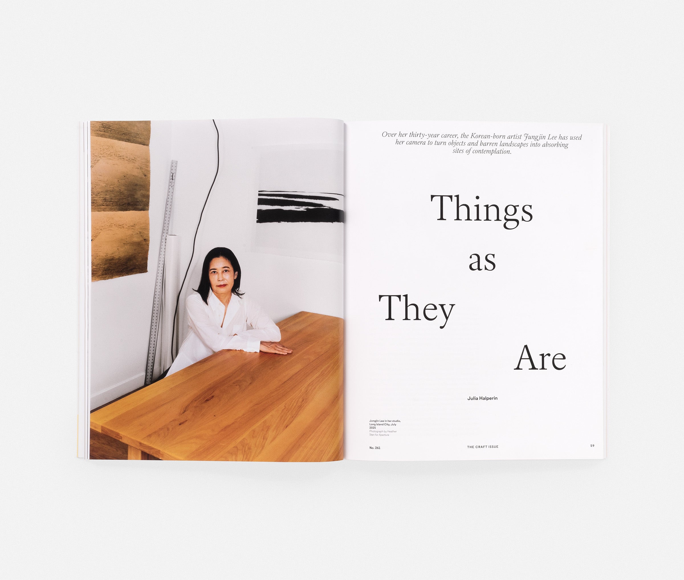 The Craft Issue: Aperture No. 261, Winter 2025