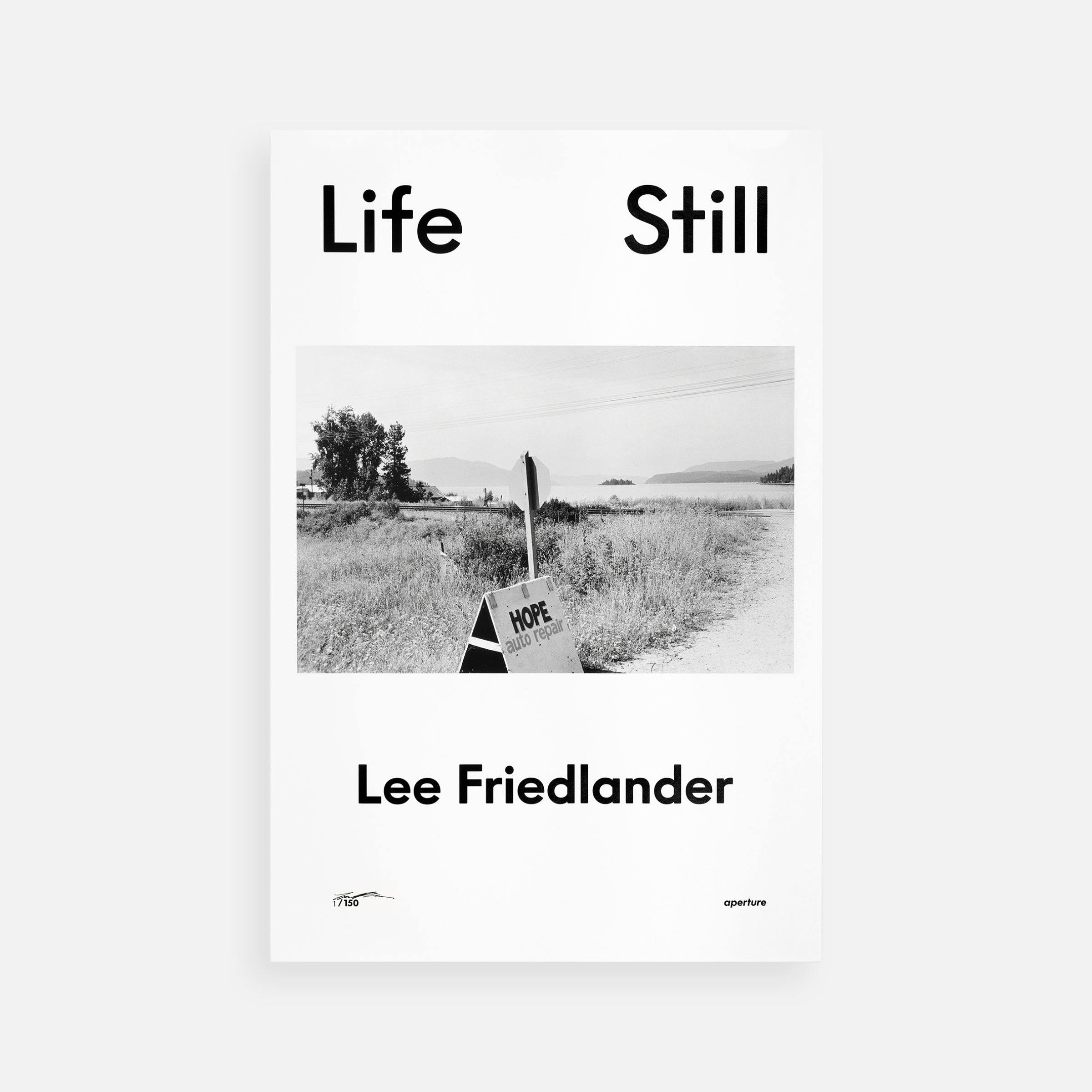 Lee Friedlander: Limited-Edition Poster and Book Set