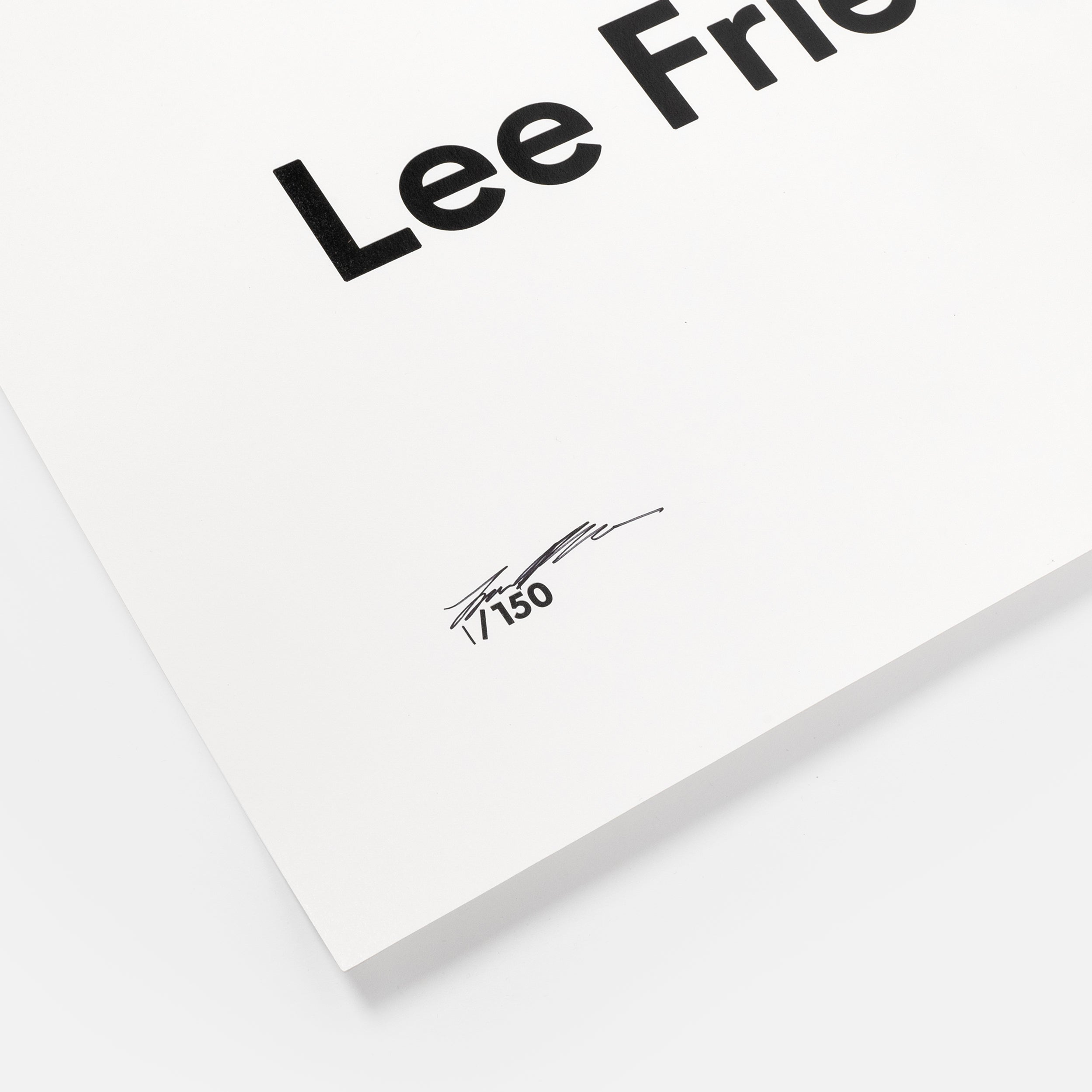 Lee Friedlander: Limited-Edition Poster and Book Set