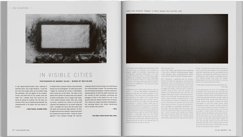 Aperture 200, Fall 2010