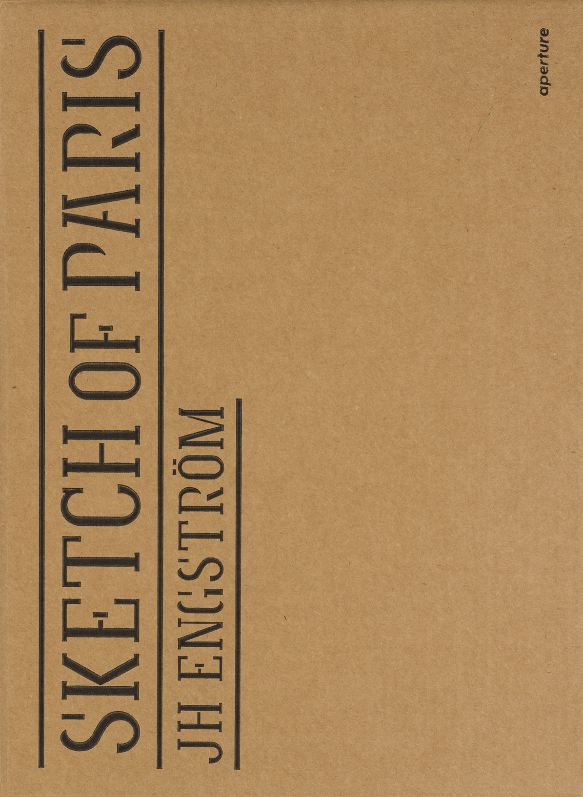 JH Engström: Sketch of Paris (signed edition)