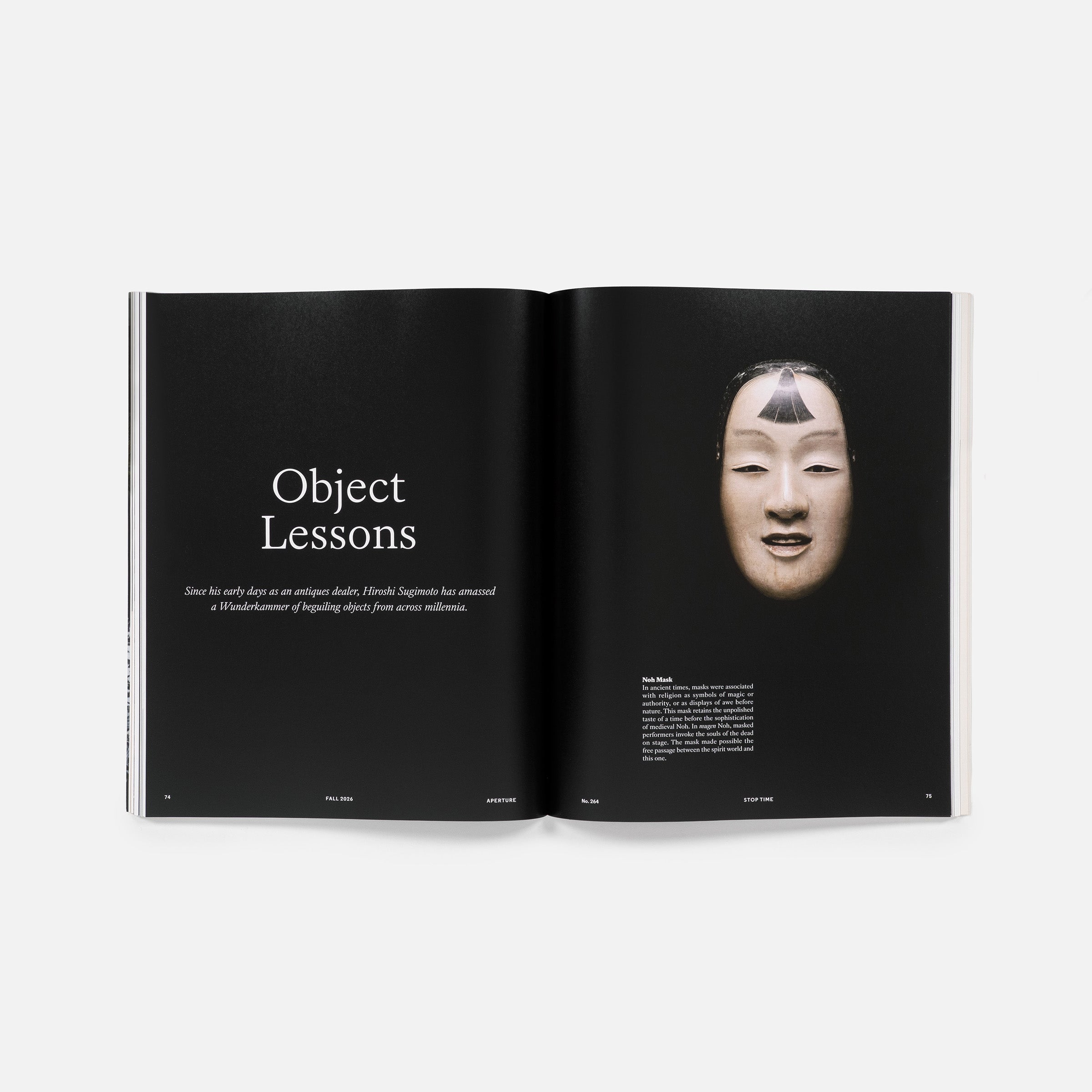 Stop Time, guest edited by Hiroshi Sugimoto: Aperture No. 264, Fall 2026