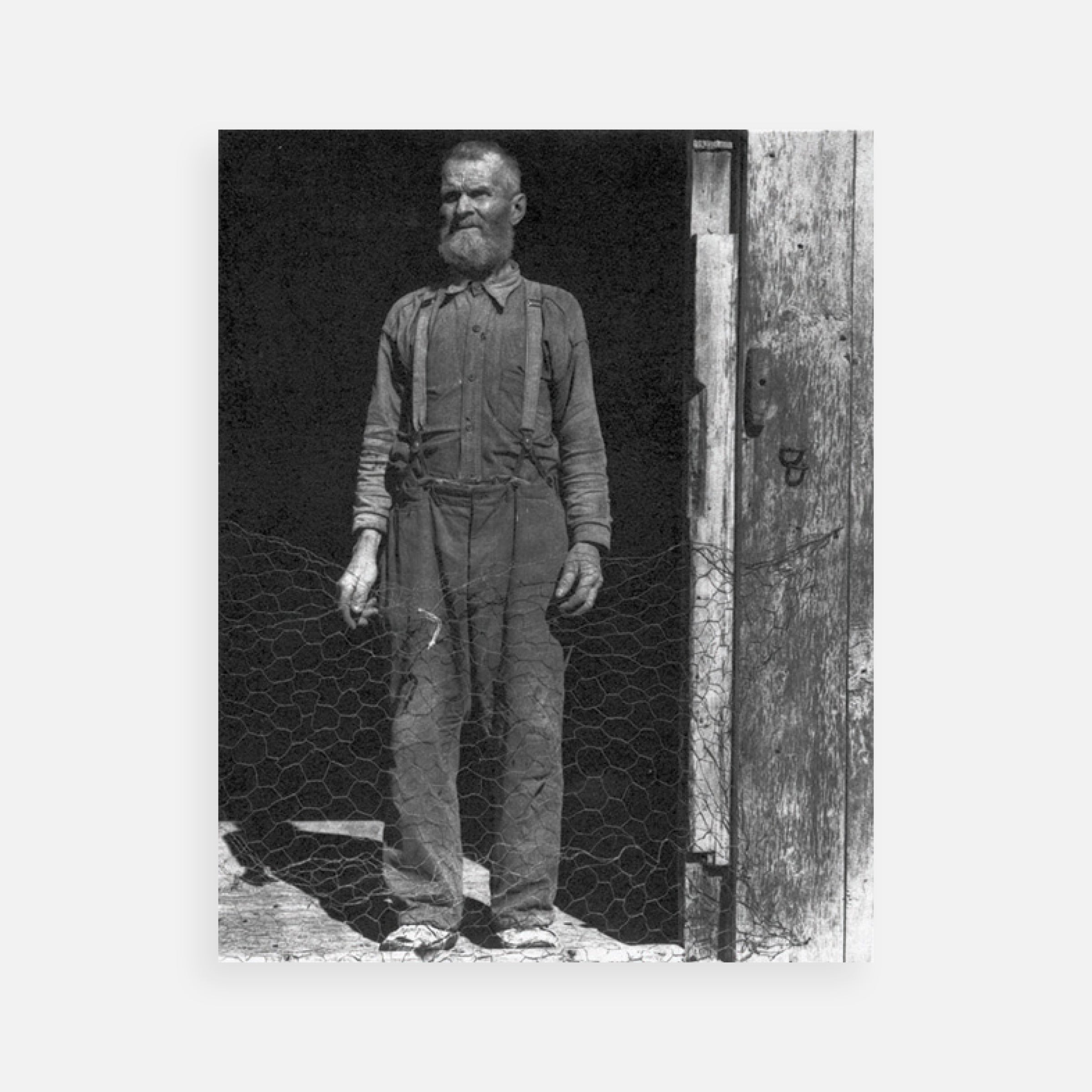 Paul Strand: Fisherman, Gaspé, 1936