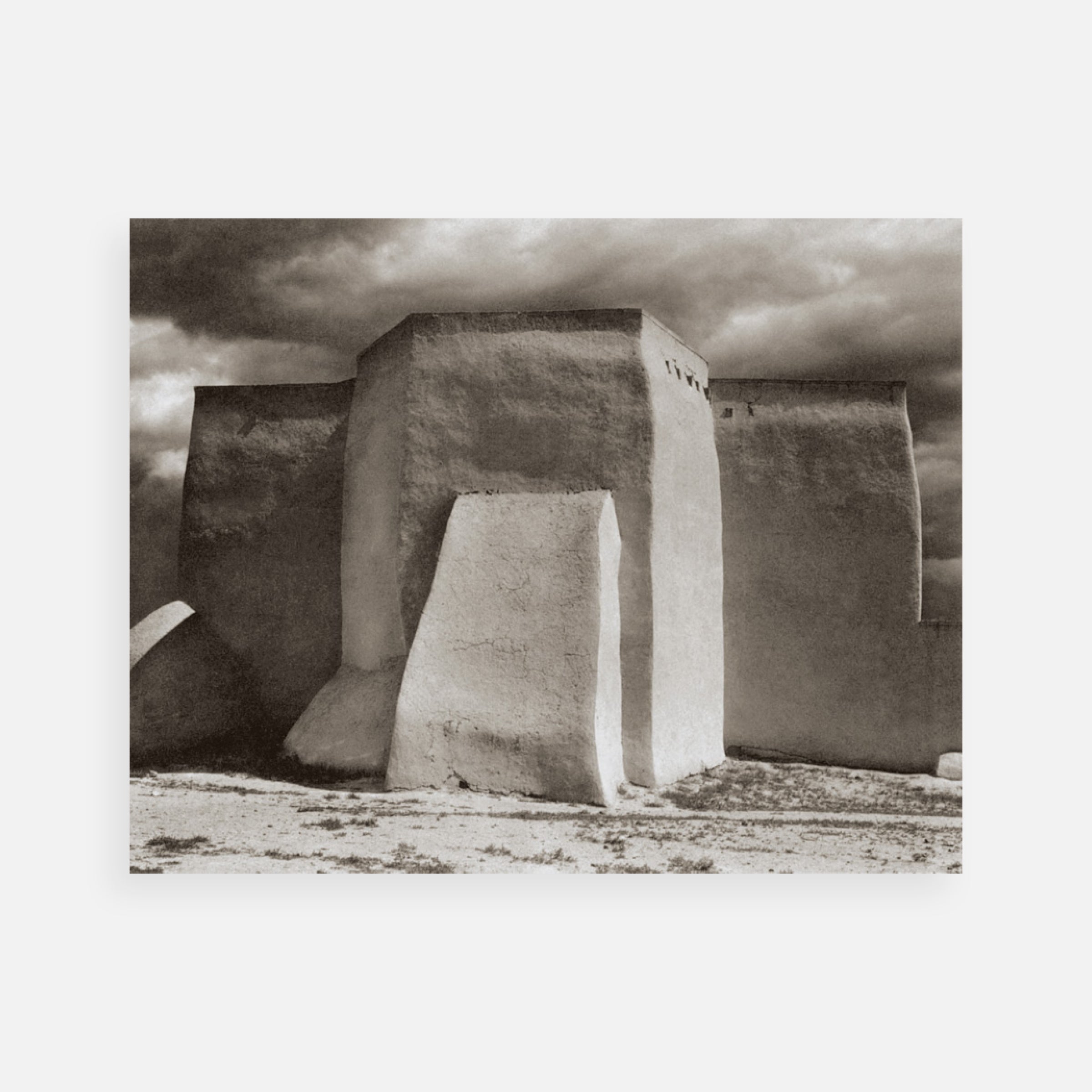 Paul Strand: St. Francis Church, Ranchos de Taos, New Mexico, 1931