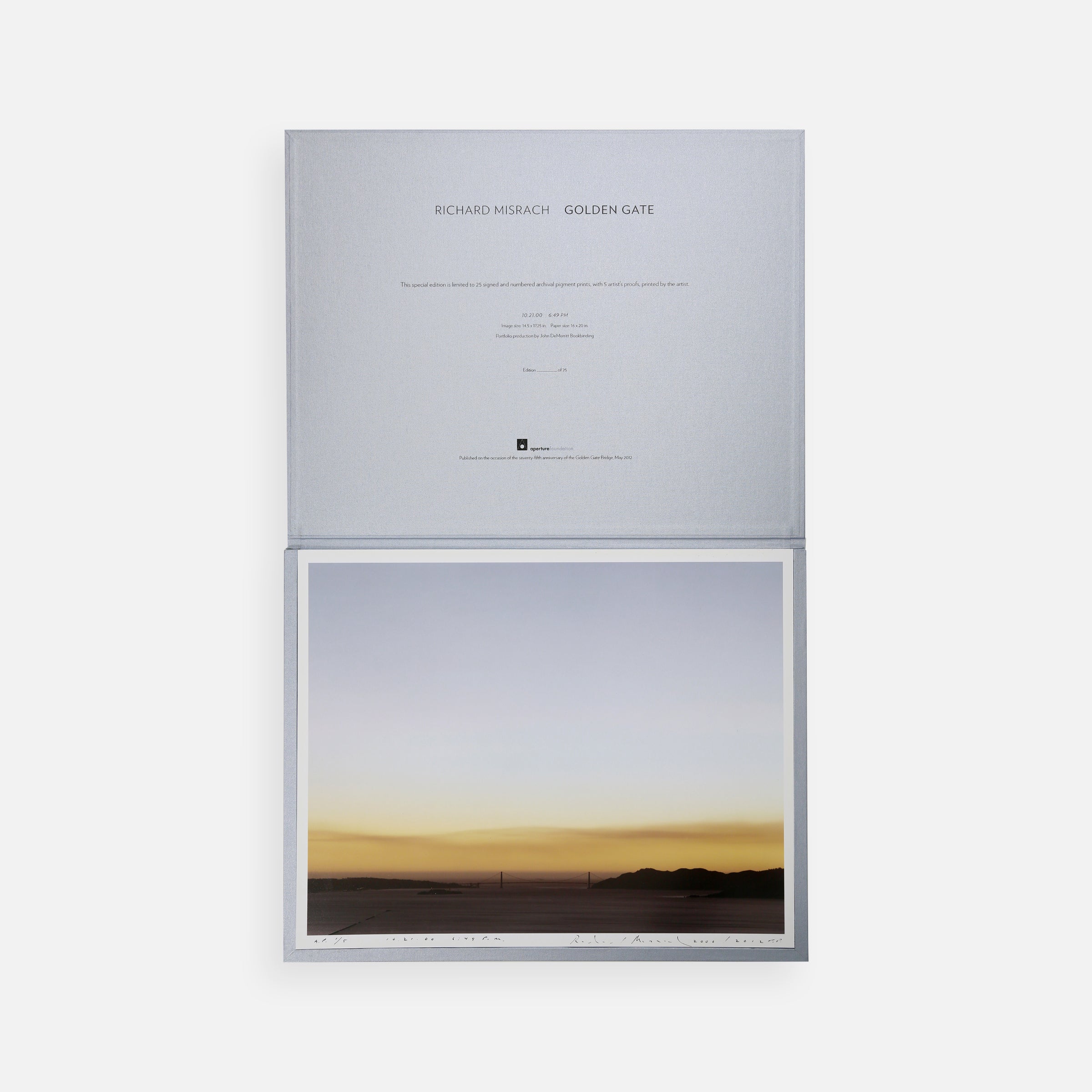 Richard Misrach: Golden Gate Folio