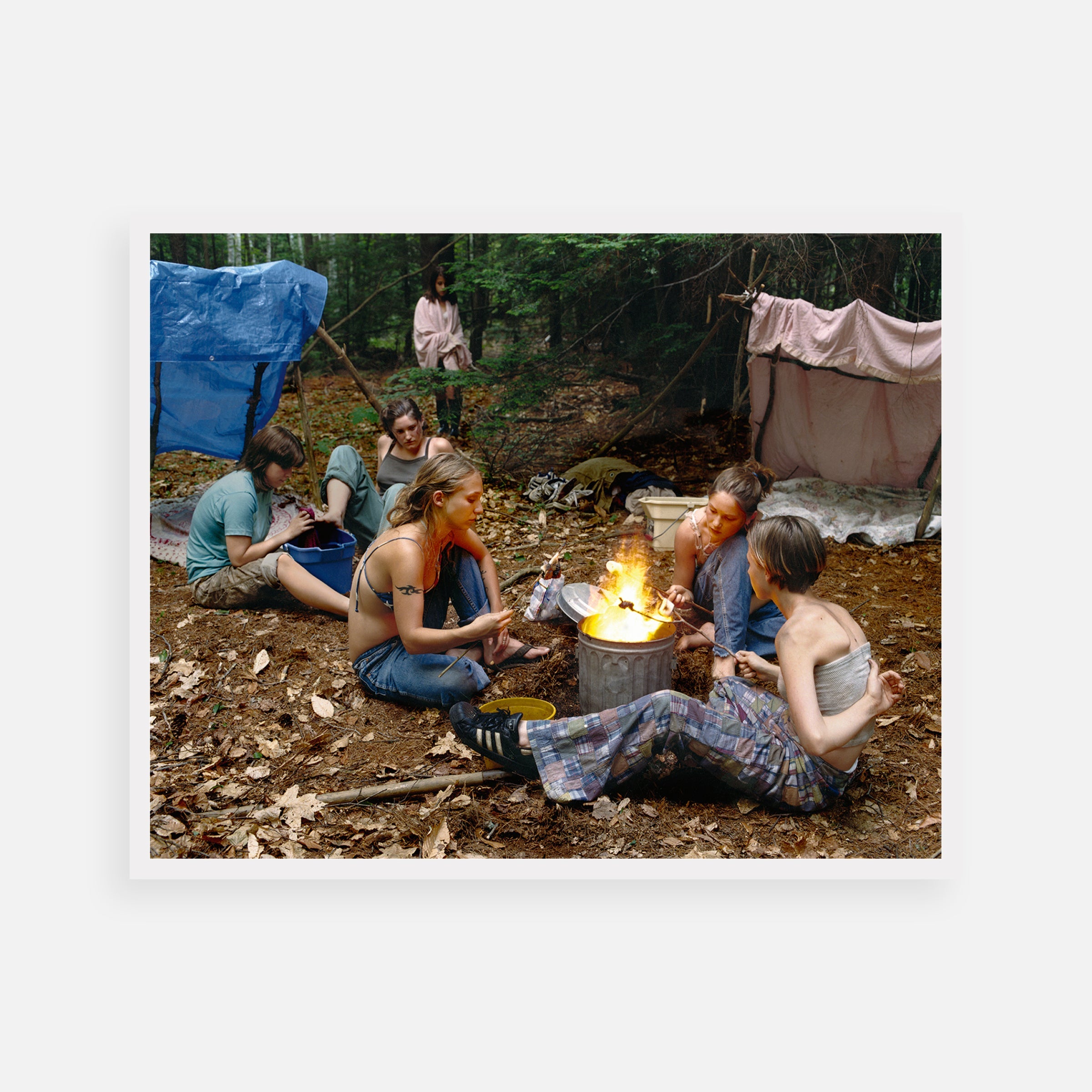 Justine Kurland: Puppy Love, Fire, 1999