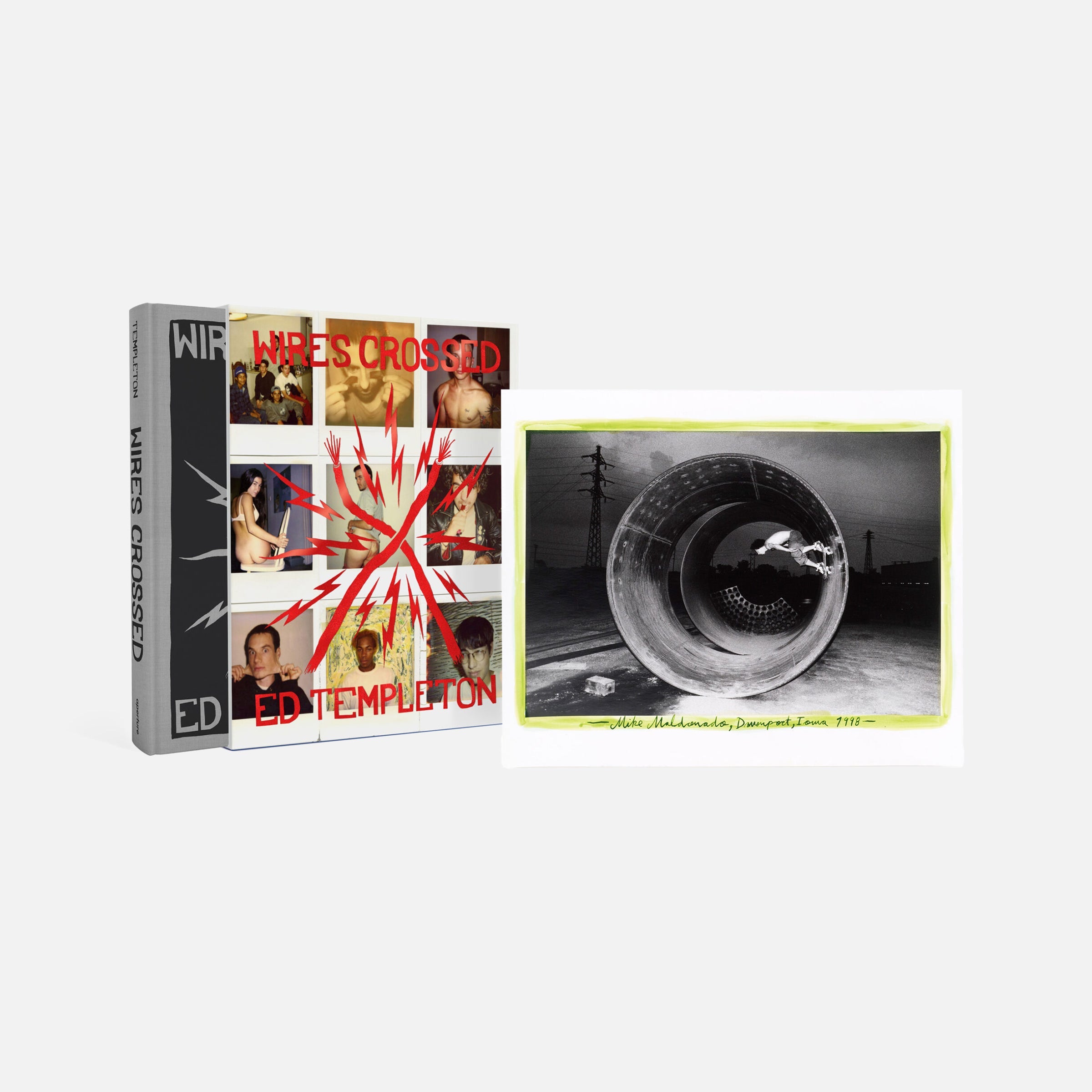 Ed Templeton: Wires Crossed Limited Edition book and print set