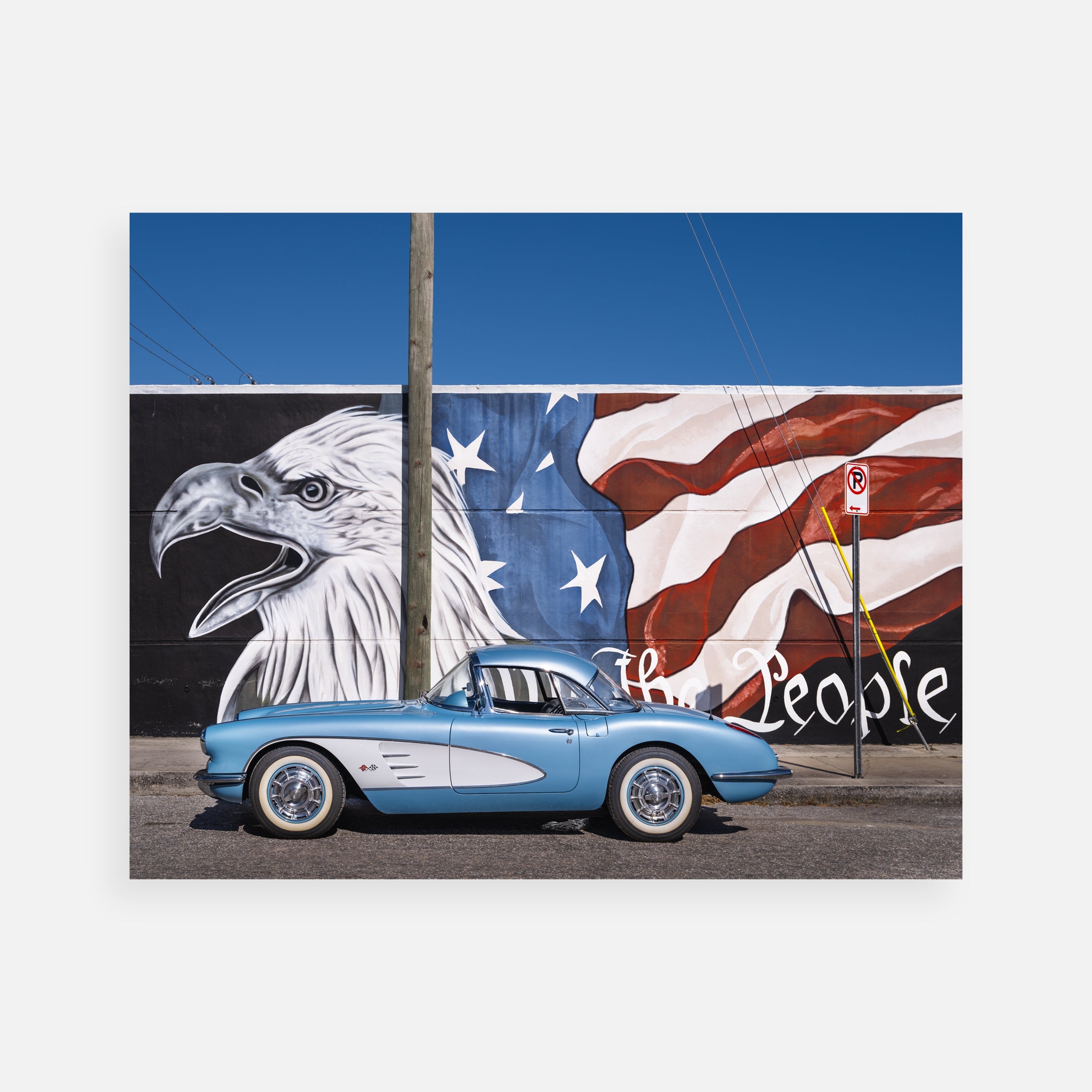 Anastasia Samoylova: Blue Corvette