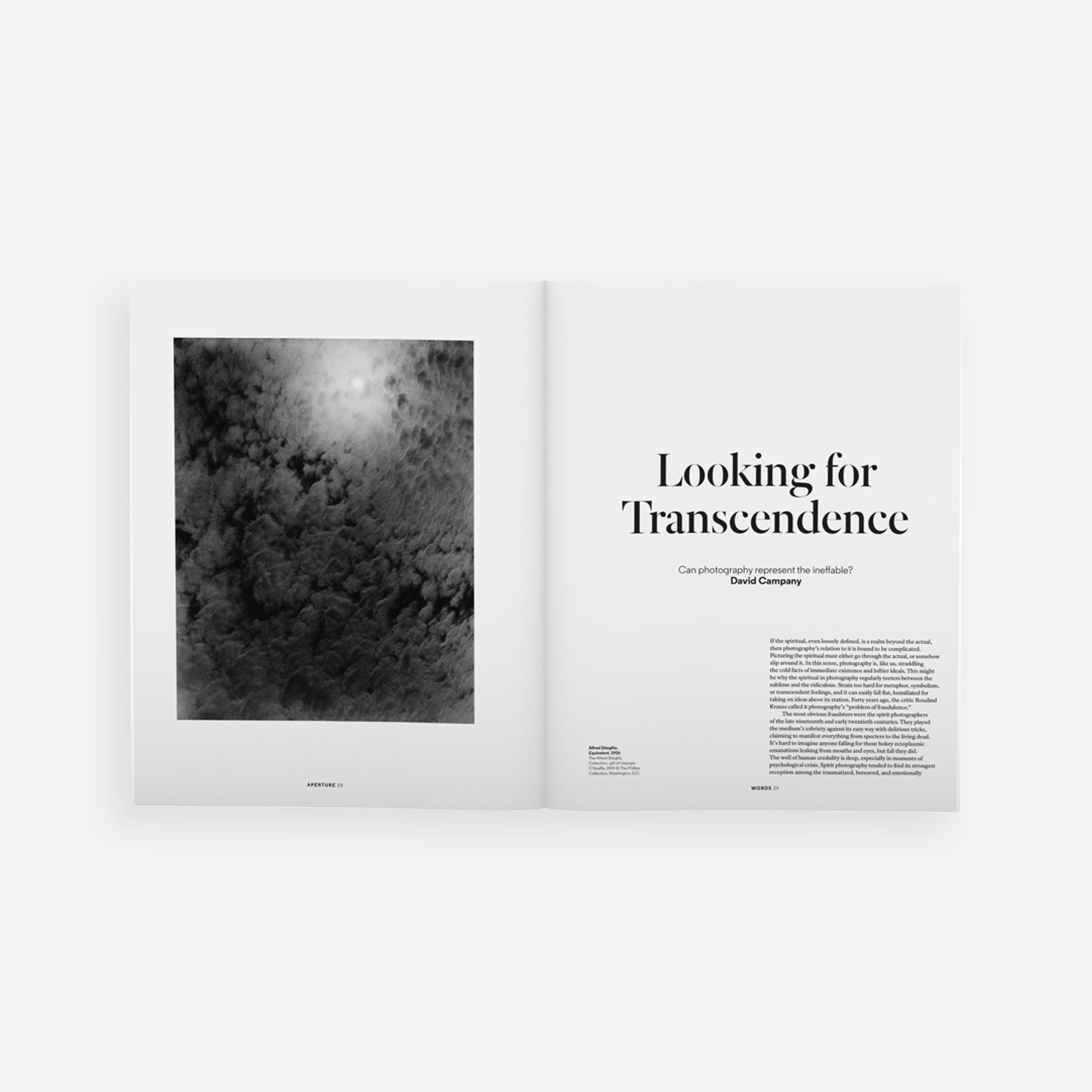 Spirituality: Aperture 237, Winter 2019