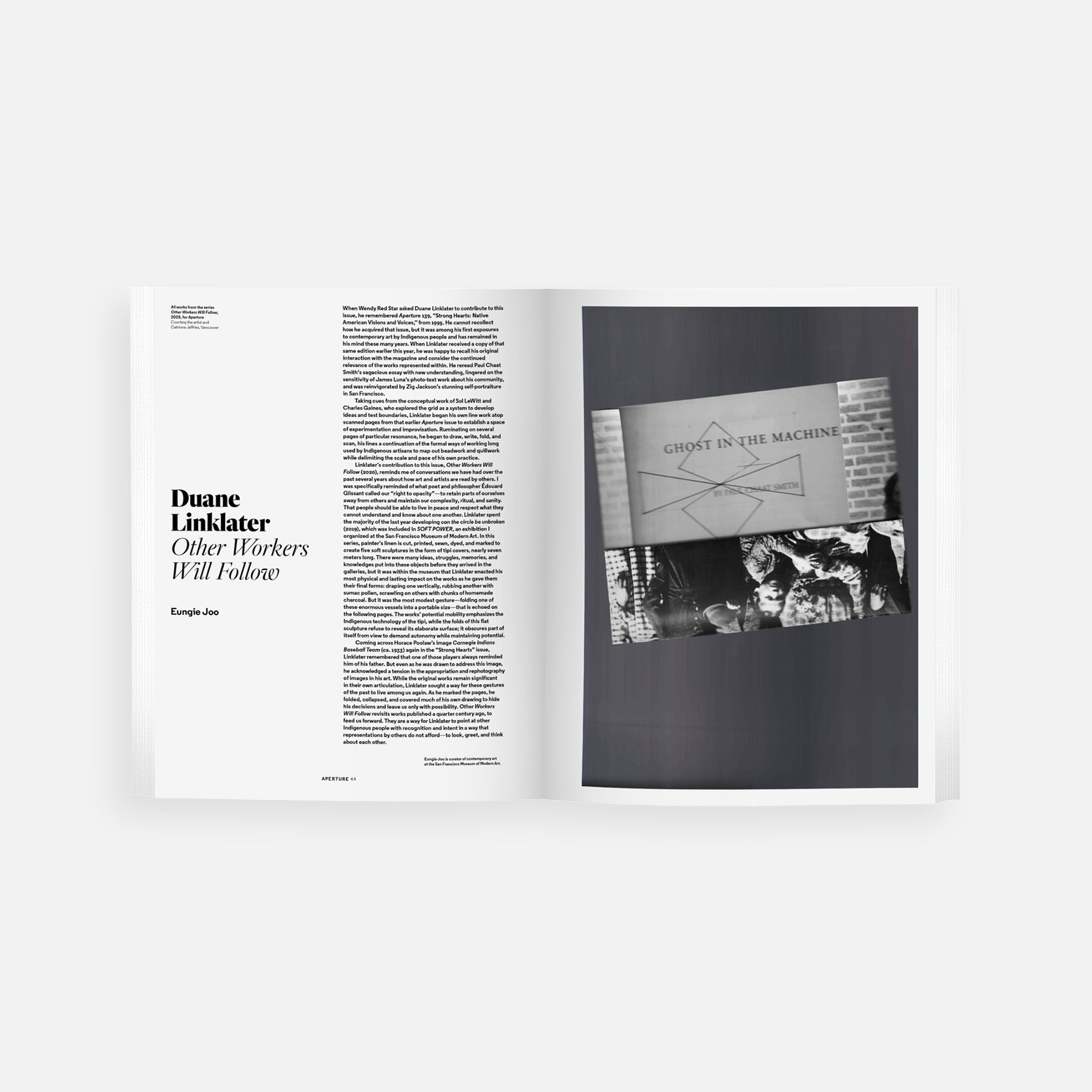 Native America: Aperture 240, Fall 2020