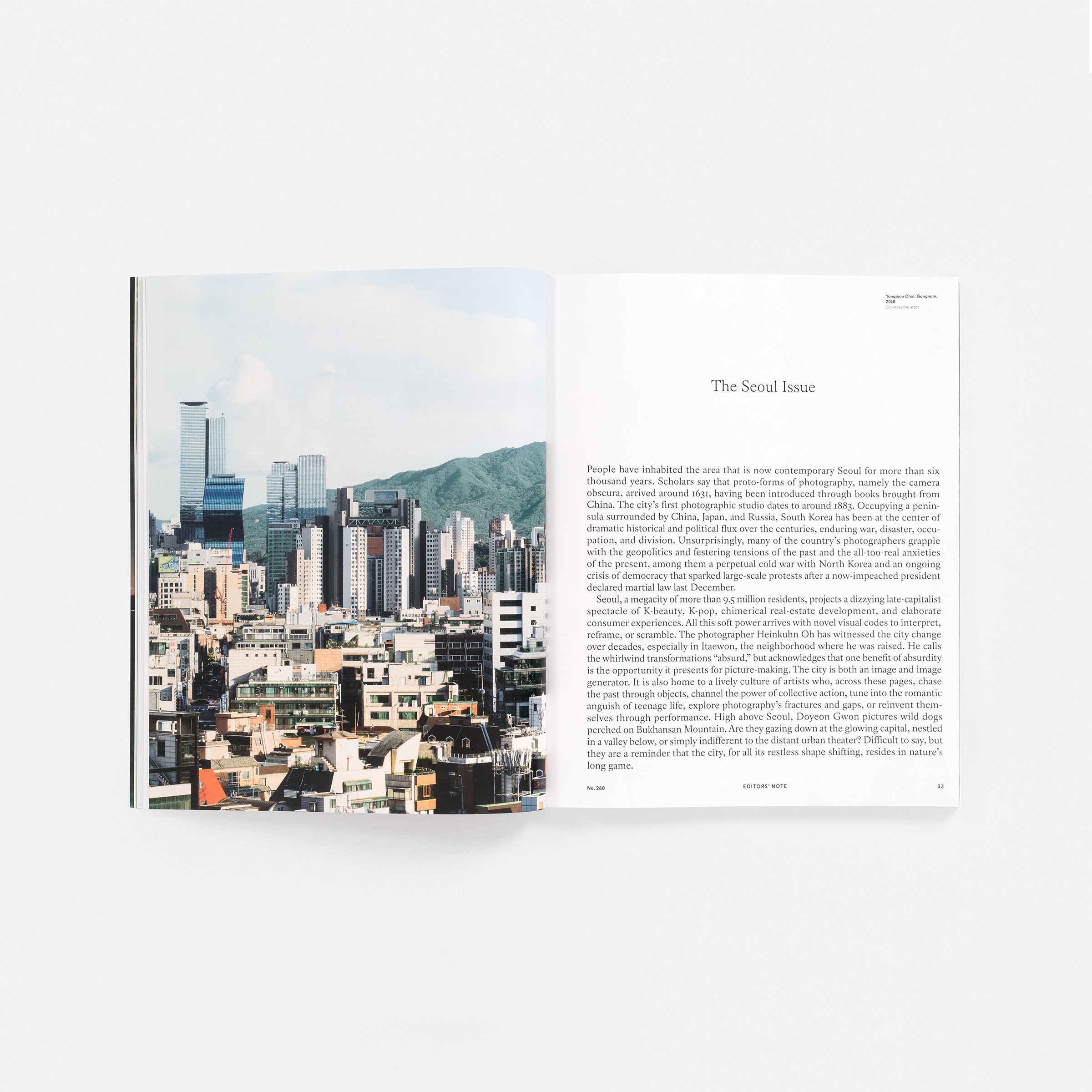 The Seoul Issue: Aperture No. 260, Fall 2025