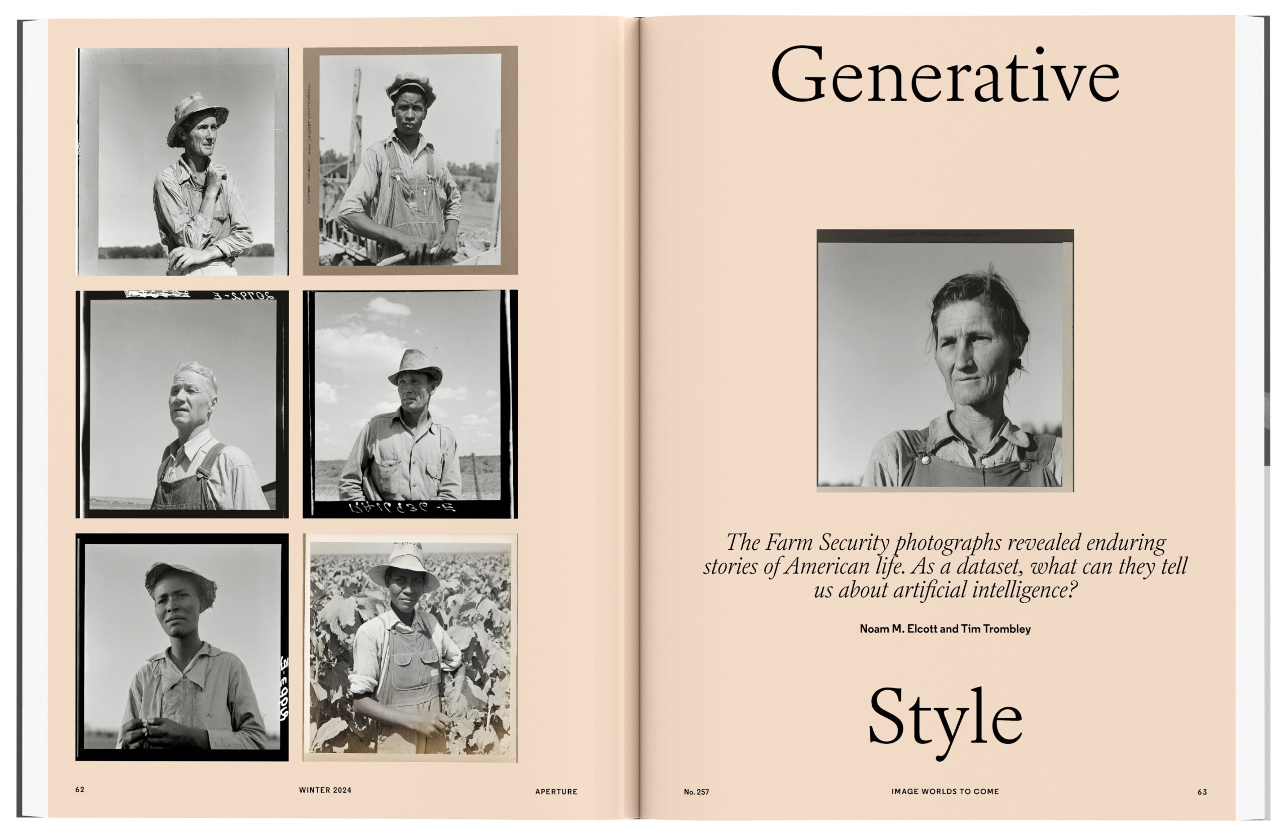 Image Worlds to Come: Photography & AI: Aperture No. 257, Winter 2025