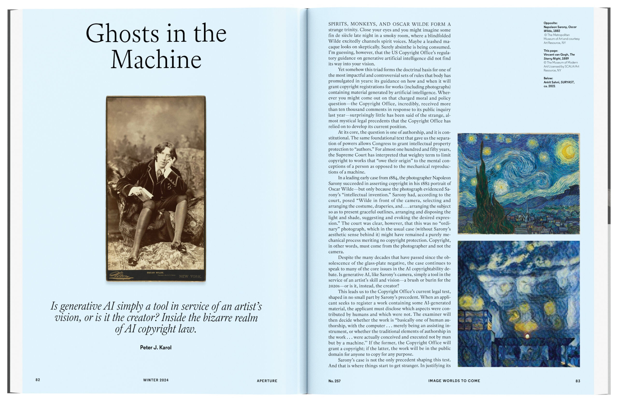 Image Worlds to Come: Photography & AI: Aperture No. 257, Winter 2025