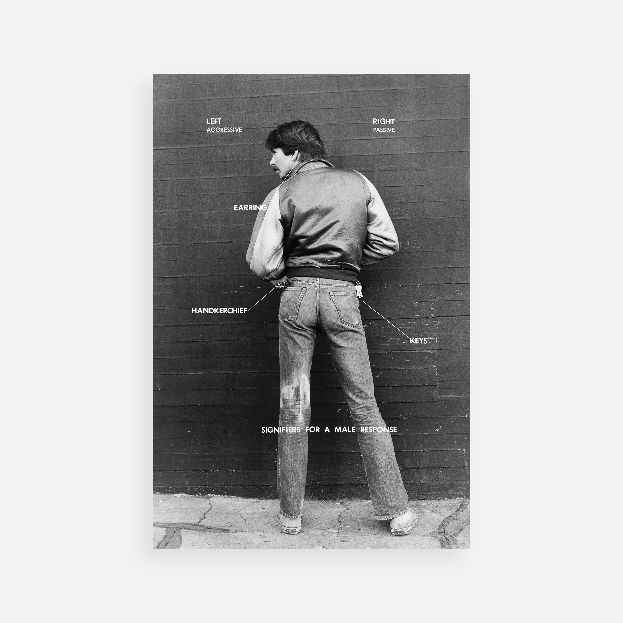 Hal Fischer: Signifiers for a Male Response, 1977